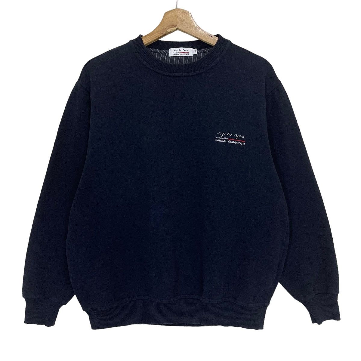 Kansai Yamamoto Kansai Yamamoto Big Logo Crewneck Sweatshirt Size US M / EU 48-50 / 2 - 6 Thumbnail