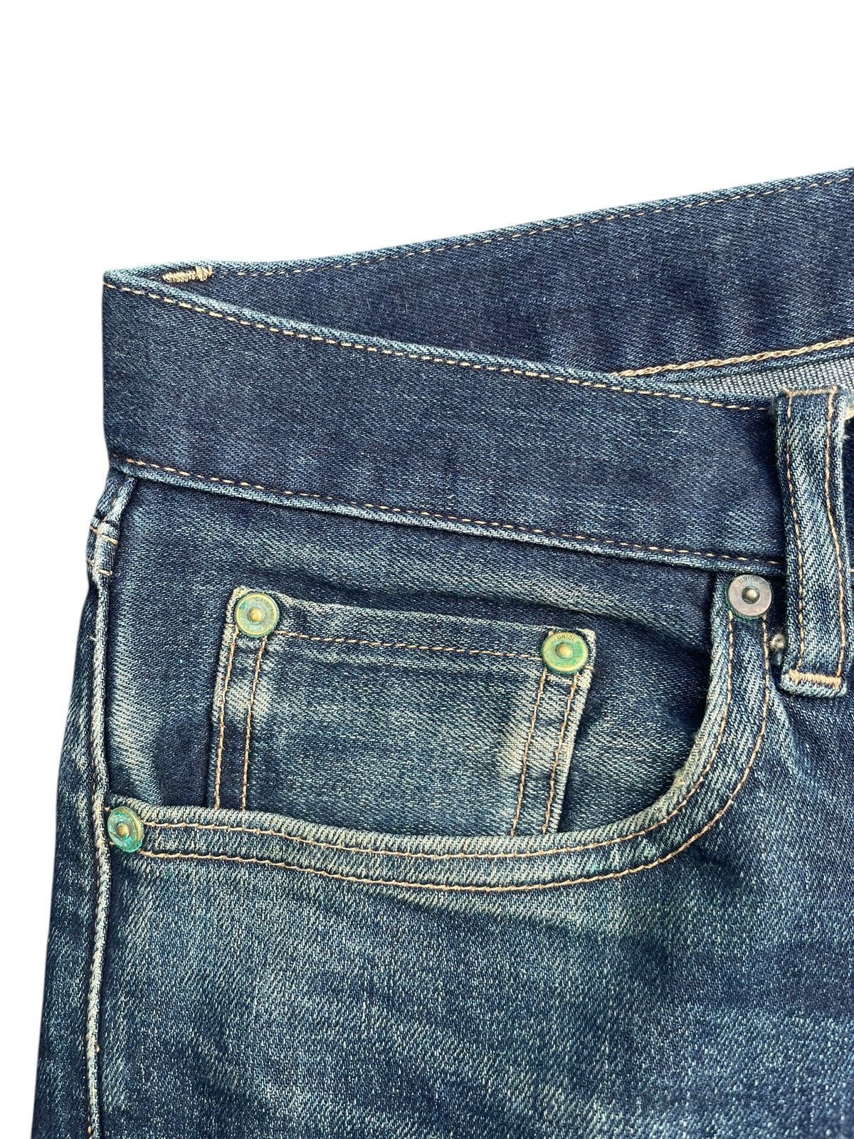 Japanese Brand × Uniqlo Uniqlo Selvedge Jeans Size US 35 - 5 Thumbnail