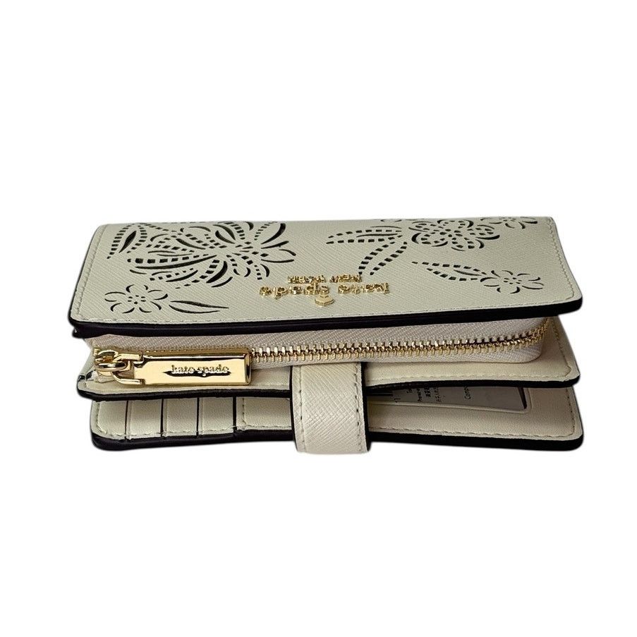 Kate Spade Kate Spade Boxed Madison Perforated Medium Bifold Wallet Size ONE SIZE - 7 Thumbnail