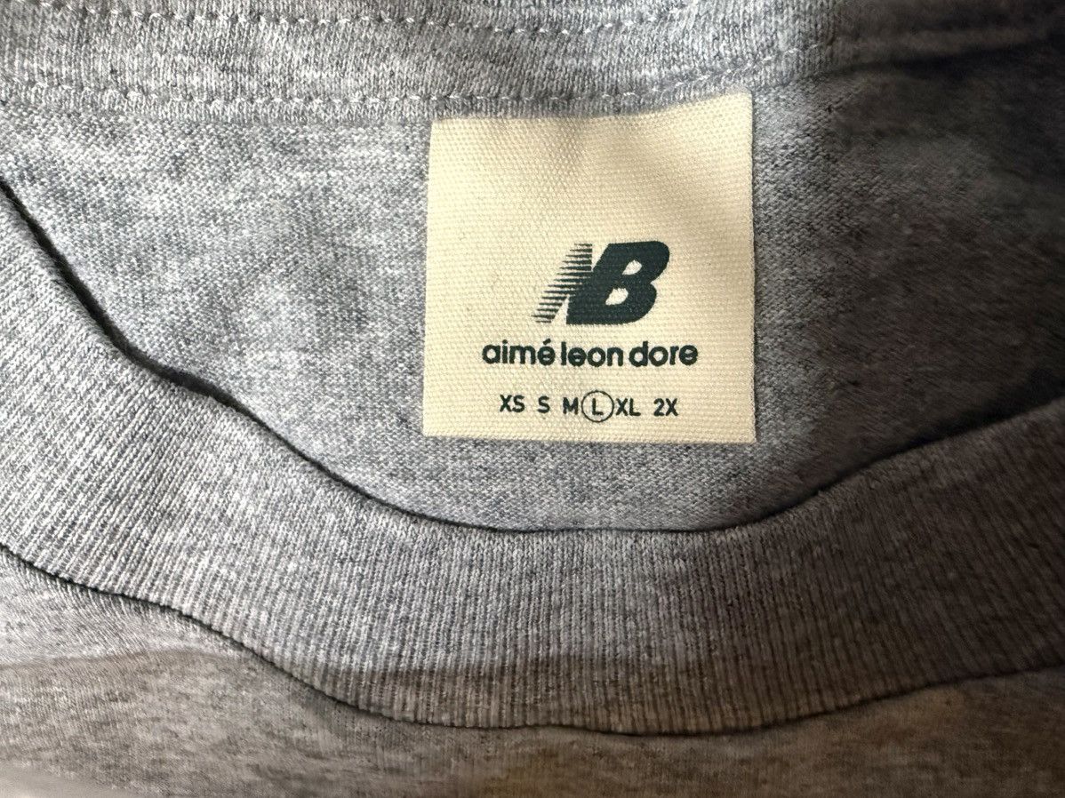 Aime Leon Dore × New Balance Aime Leon Dore New Balance SONNY NY Tee Large Grey T-Shirt Size US L / EU 52-54 / 3 - 5 Thumbnail