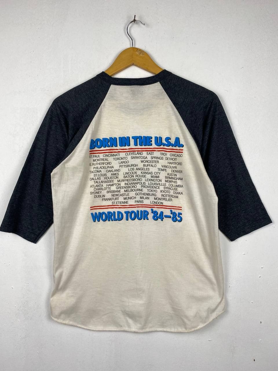Band Tees vintage bruce springsteen raglan tee nice design Size US M / EU 48-50 / 2 - 9 Thumbnail