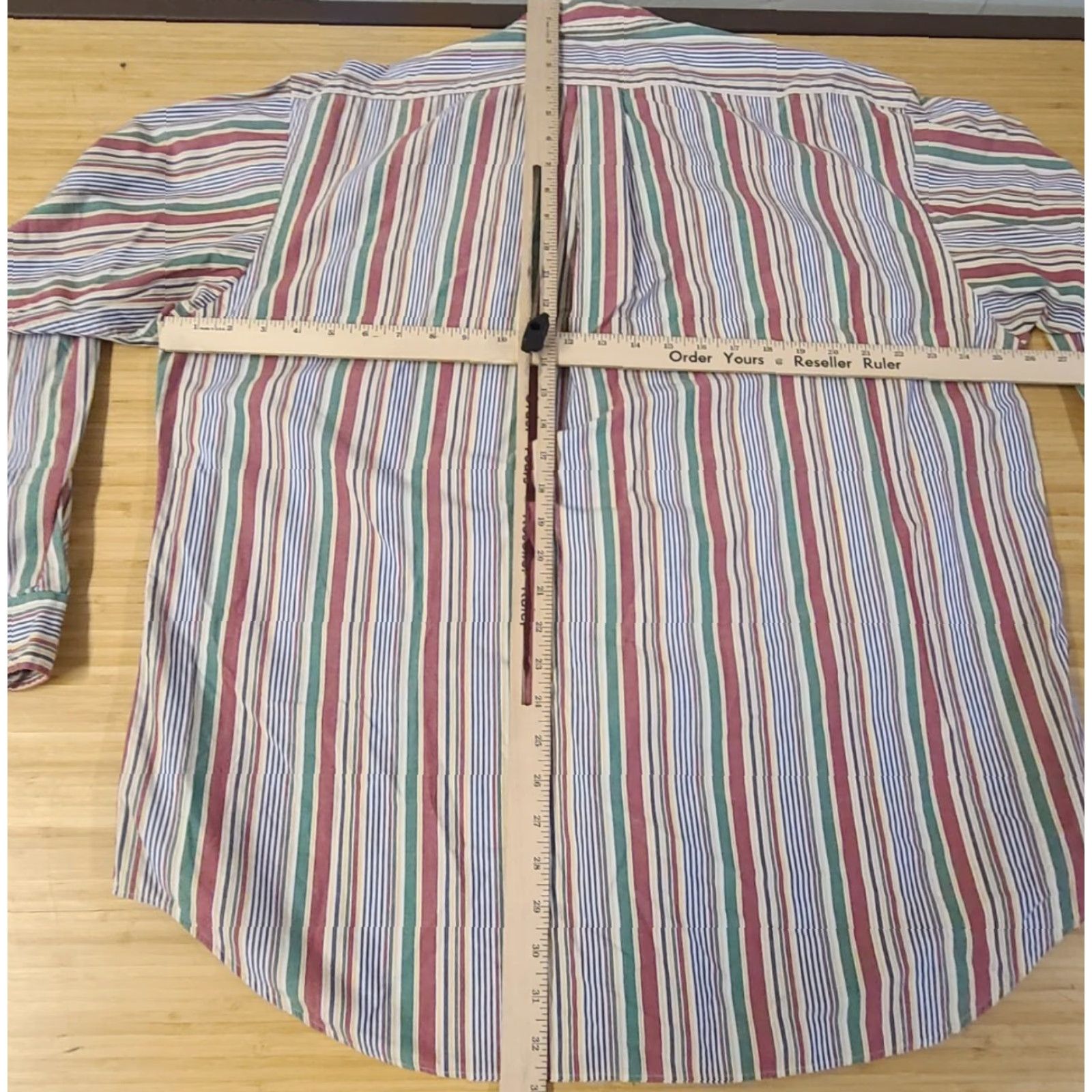 Polo Ralph Lauren Ralph Lauren Polo Shirt Adult Large Striped Button-Up Long Sleeve Blaire Mens Size US L / EU 52-54 / 3 - 5 Thumbnail