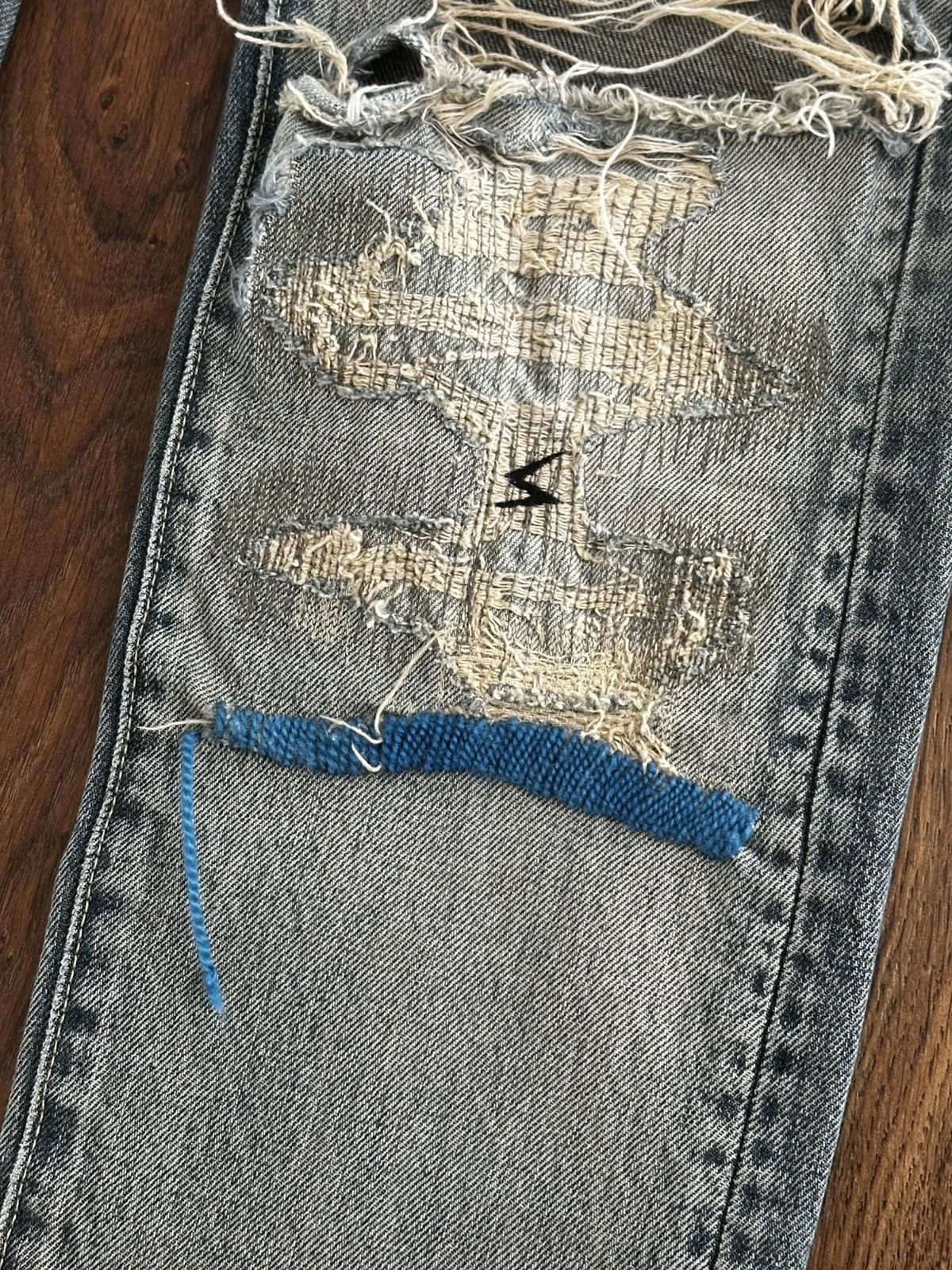 Undercover SS10 Undercover 68 Blue Yarns Size US 30 / EU 46 - 5 Thumbnail