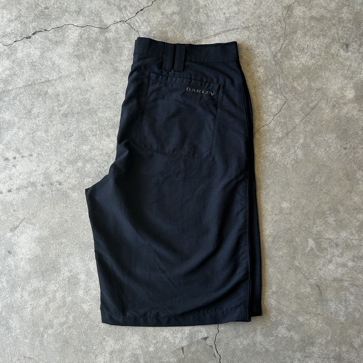 Oakley × Vintage Oakley 90's Mens Black Active Shorts 36 Size US 36 / EU 52 - 5 Thumbnail