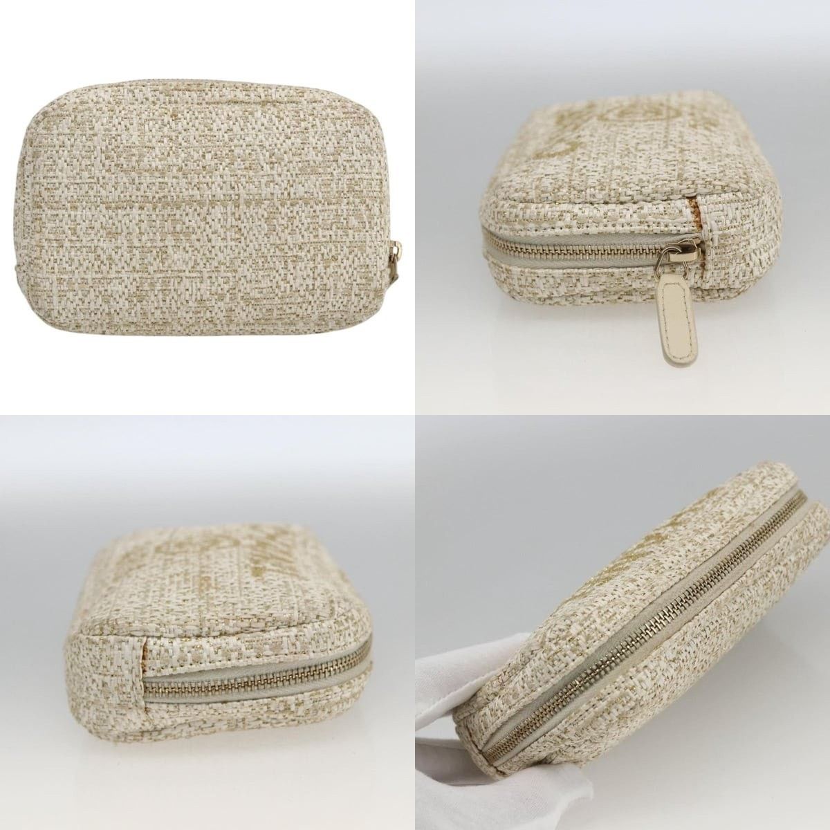 Chanel Chanel Pouch Tweed Size ONE SIZE - 3 Thumbnail