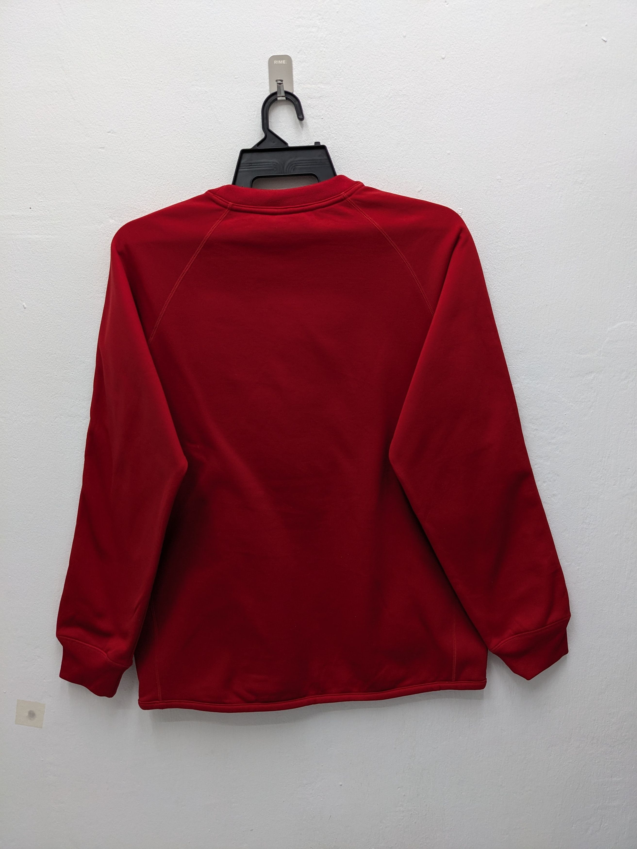 Nike Vintage Nike Therma-Fit Red Crewneck Sweatshirt Size US XL / EU 56 / 4 - 7 Thumbnail