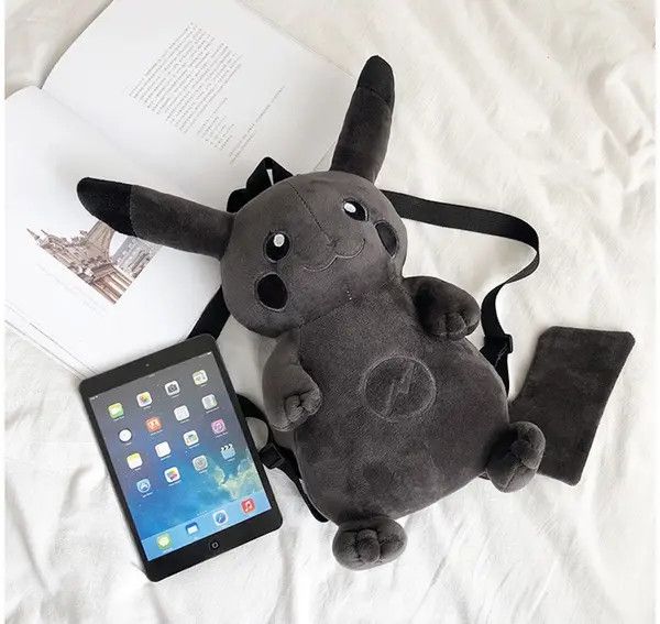 VIBE Black Pikachu backpack bag Size ONE SIZE - 5 Thumbnail