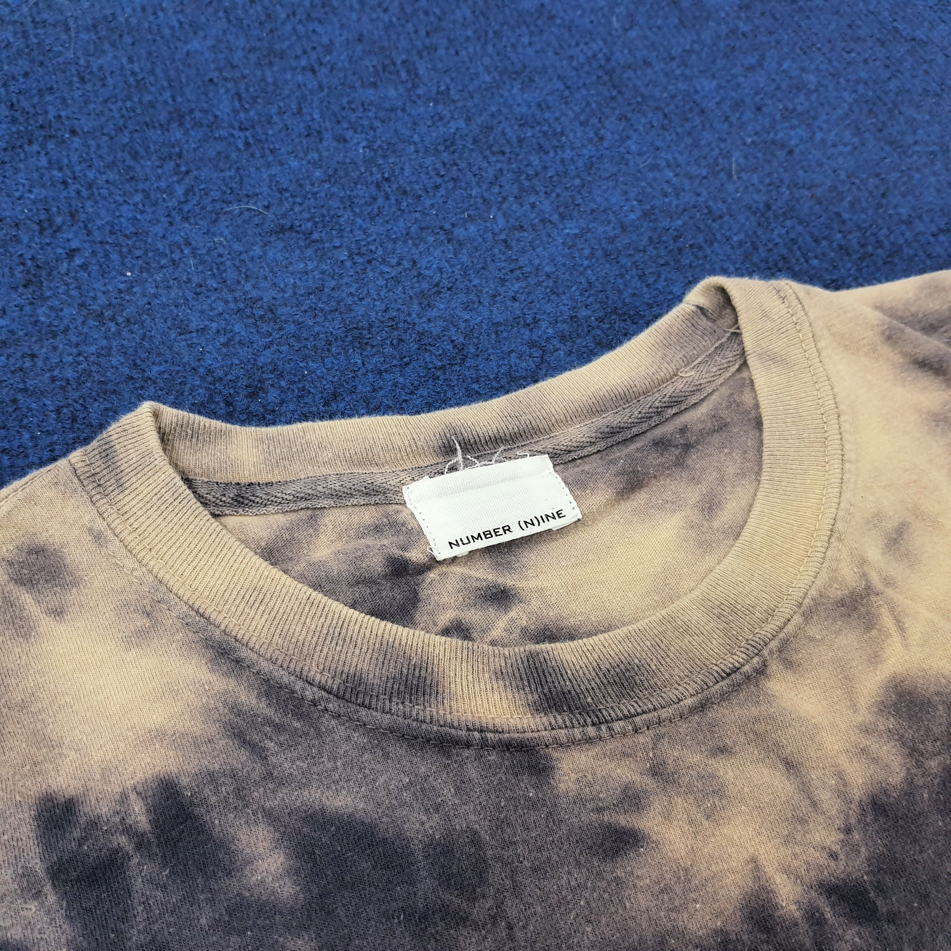Japanese Brand × Number (N)ine × Vintage Vintage Number Nine Japan Brand Long Sleeve Tshirt C219N15 Size US XL / EU 56 / 4 - 4 Thumbnail