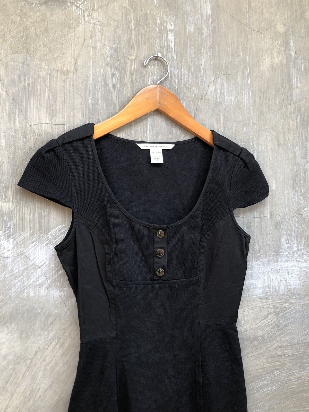 Diane von Furstenberg Diane Von Furstenberg Black Sleeveless Dress Size S / US 4 / IT 40 - 2 Thumbnail