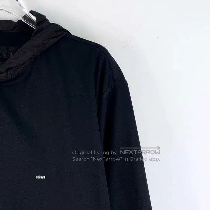 Prada Prada Black Striped Cotton Hooded Jacket. Size US S / EU 44-46 / 1 - 3 Thumbnail