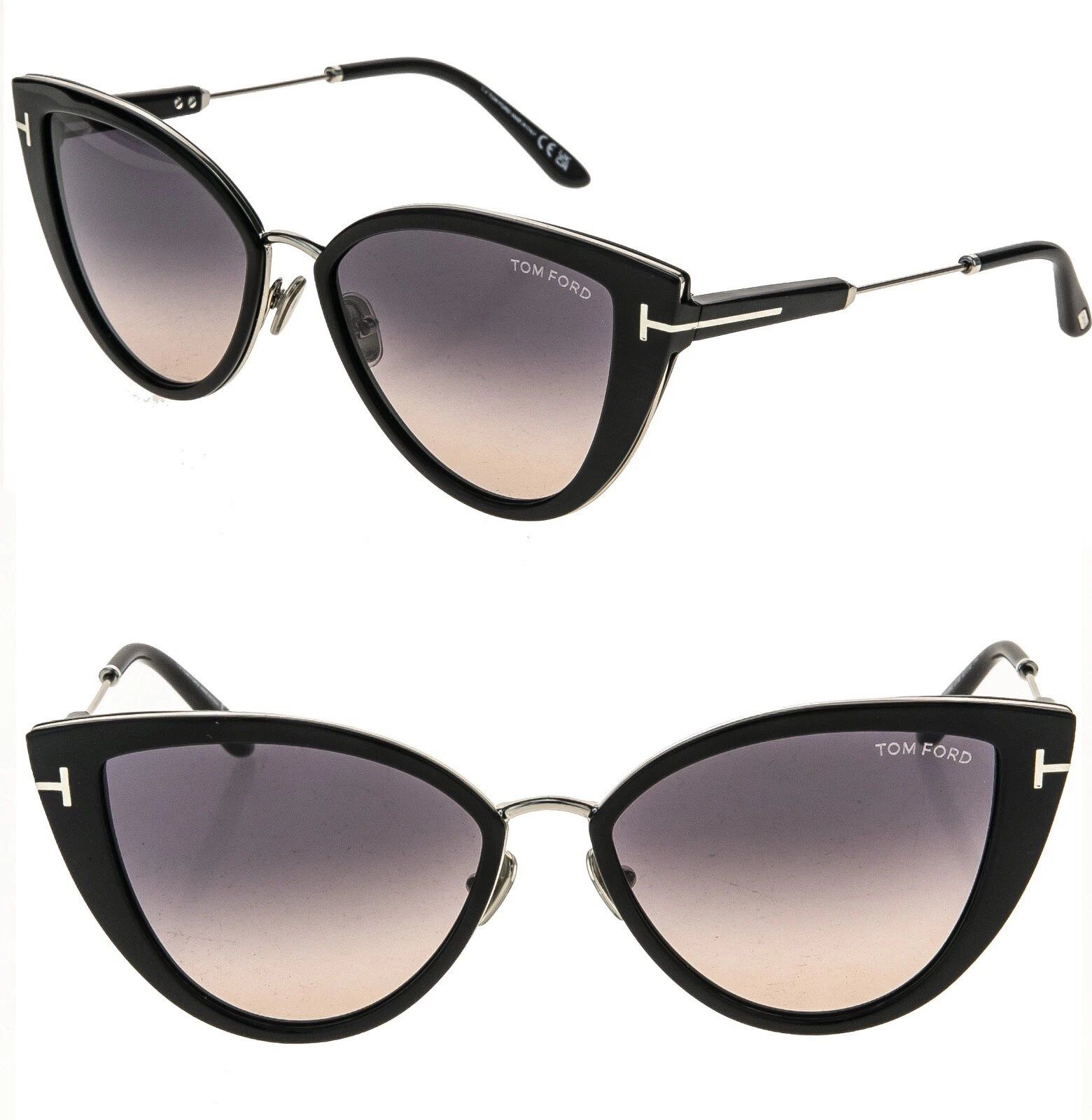 Tom Ford TOM FORD ANJELICA 02 TF0868 01B Black Sunglasses 868 FT0868 Size ONE SIZE - 1 Thumbnail