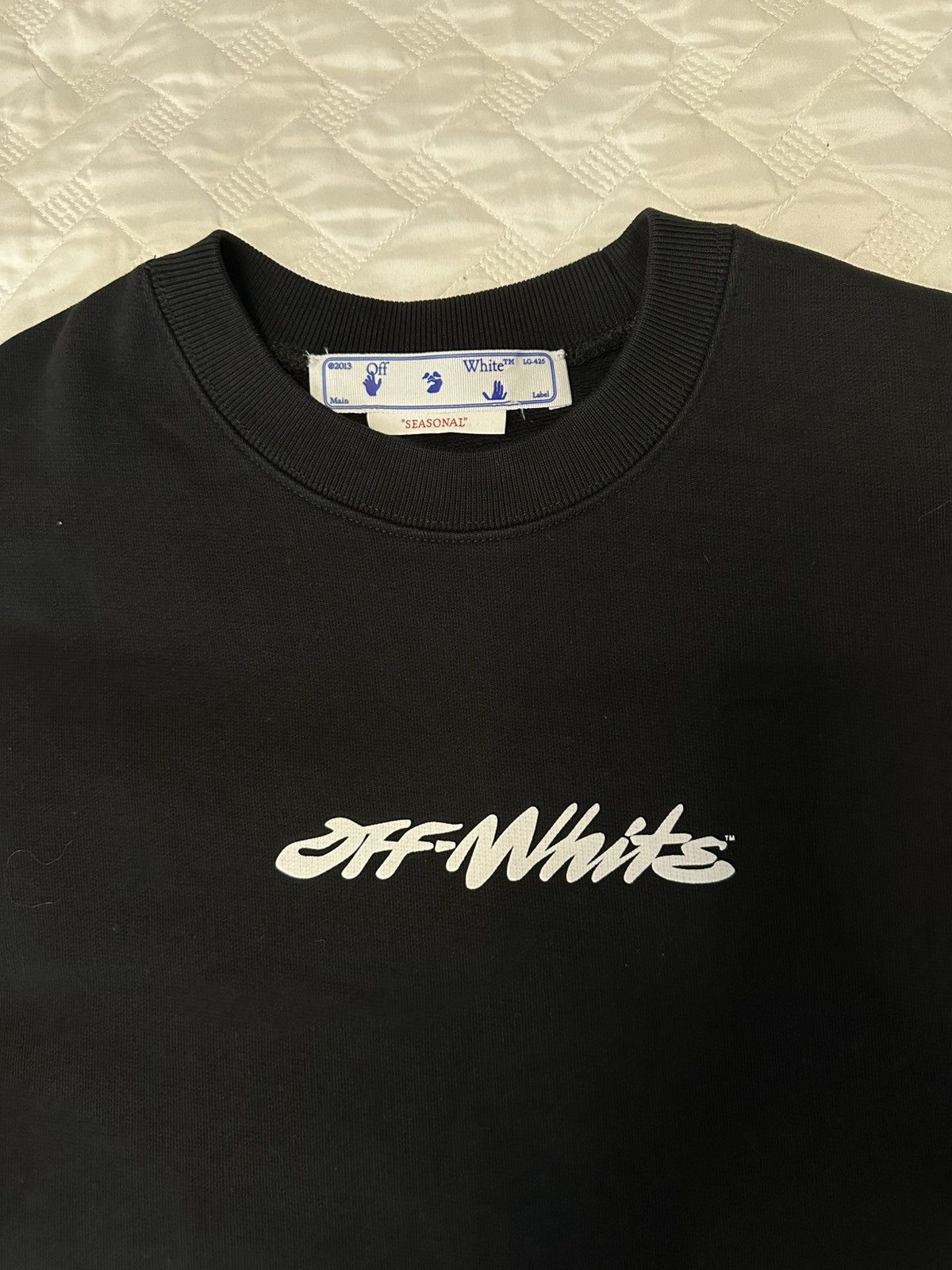 Off-White Off white crew neck XL Size US XL / EU 56 / 4 - 3 Thumbnail