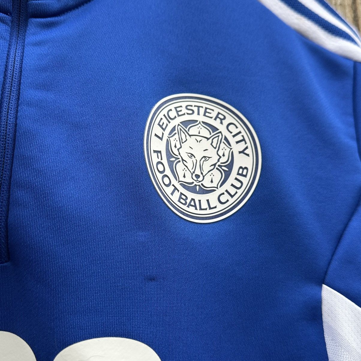 Adidas Adidas FC Leicester City Soccer Long Sleeve Shirt 1/4 Zip Size US M / EU 48-50 / 2 - 3 Thumbnail