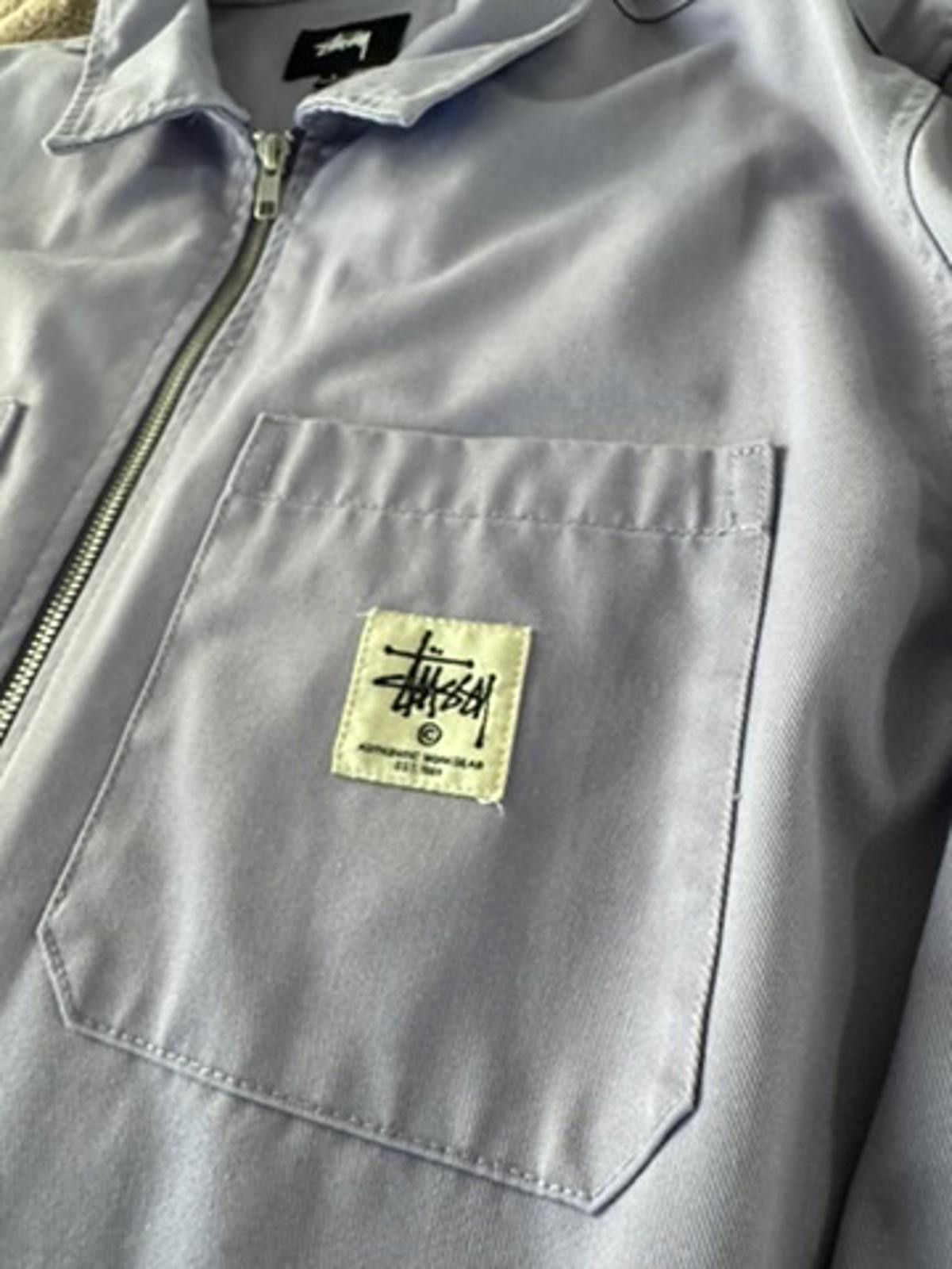 Stussy Stussy Men's Light Purple Zip-Up Jacket Size Large Size US L / EU 52-54 / 3 - 2 Thumbnail