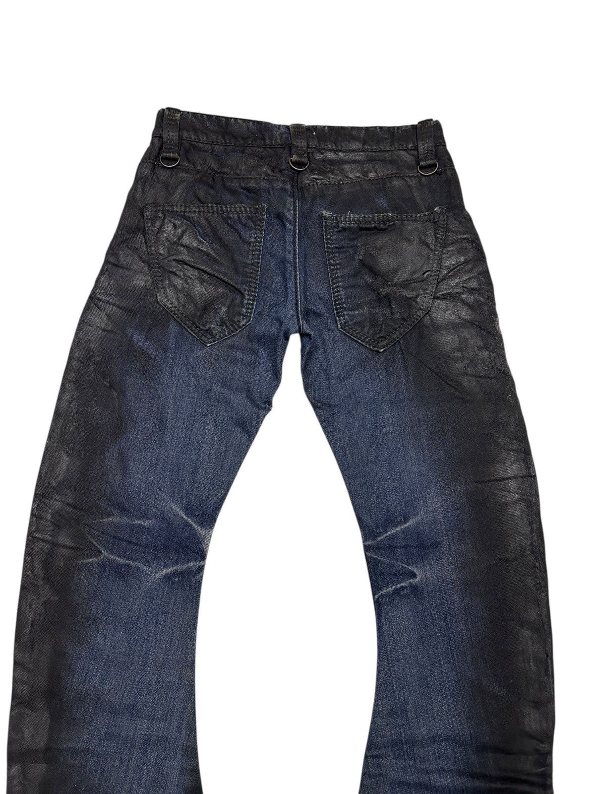 BUFFALO BOBS BUFFALO BOBS Flare Jeans Clawmark Whiskers Sticky Wax Jeans Size US 29 - 9 Thumbnail