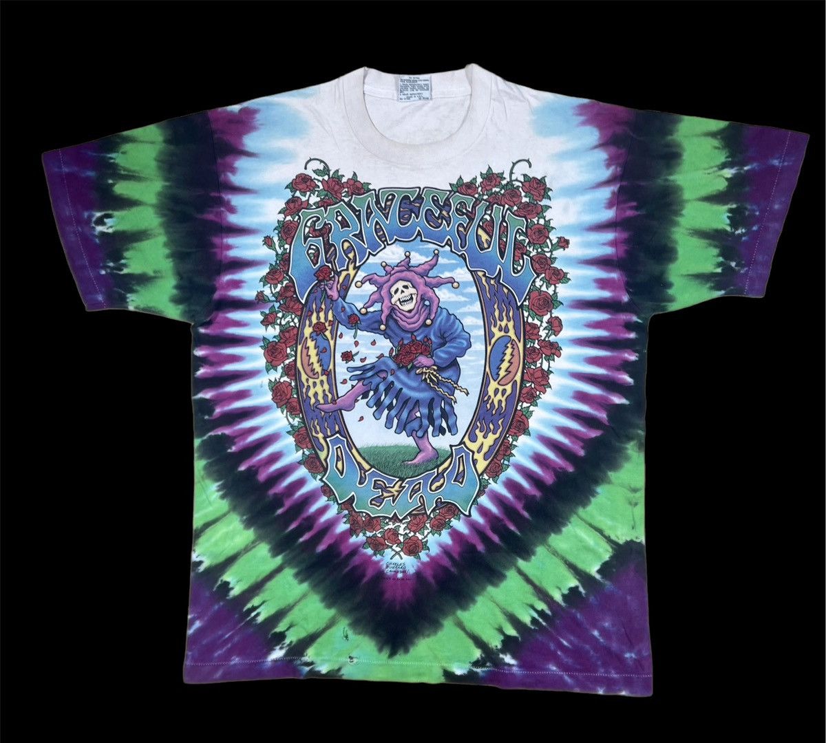 Band Tees × Grateful Dead × Vintage vintage grateful dead 90s Size US XL / EU 56 / 4 - 1 Thumbnail