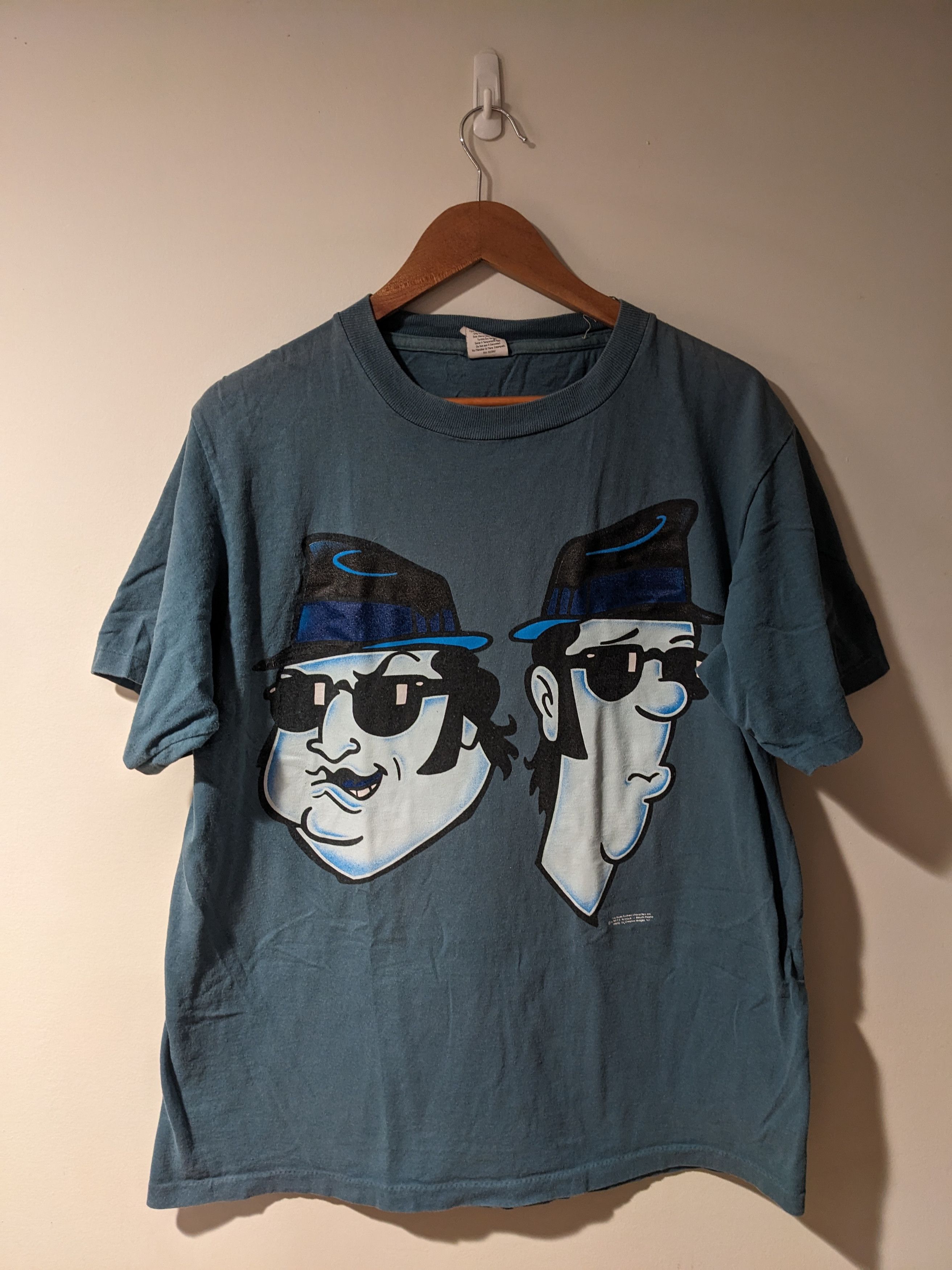 Changes × Vintage Vintage 90s The Blues Brothers Cartoon Large T-Shirt Size US L / EU 52-54 / 3 - 1 Thumbnail
