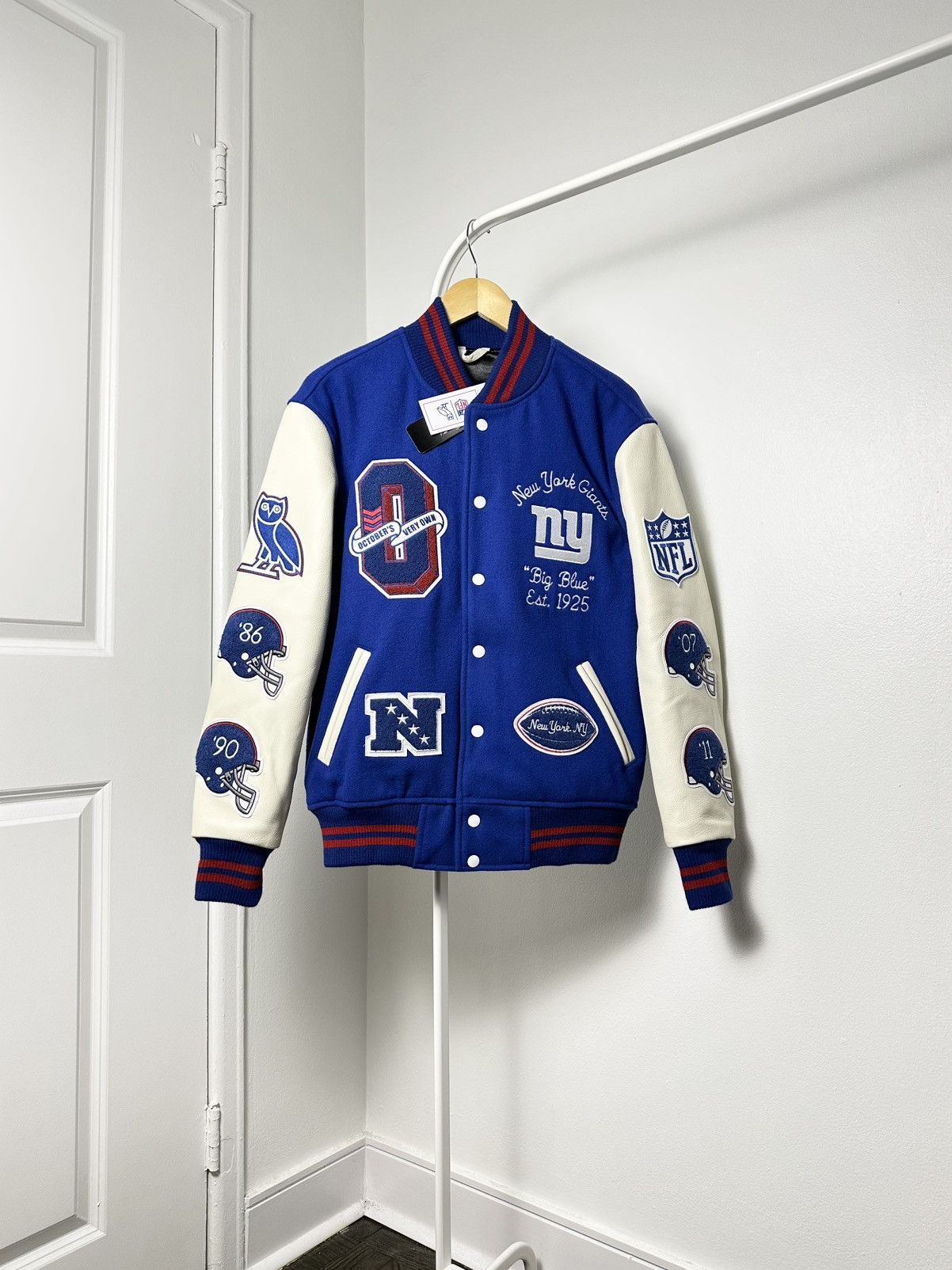 October's Very Own October Very Own New York Giants Varsity Jacket Size US S / EU 44-46 / 1 - 1 Thumbnail