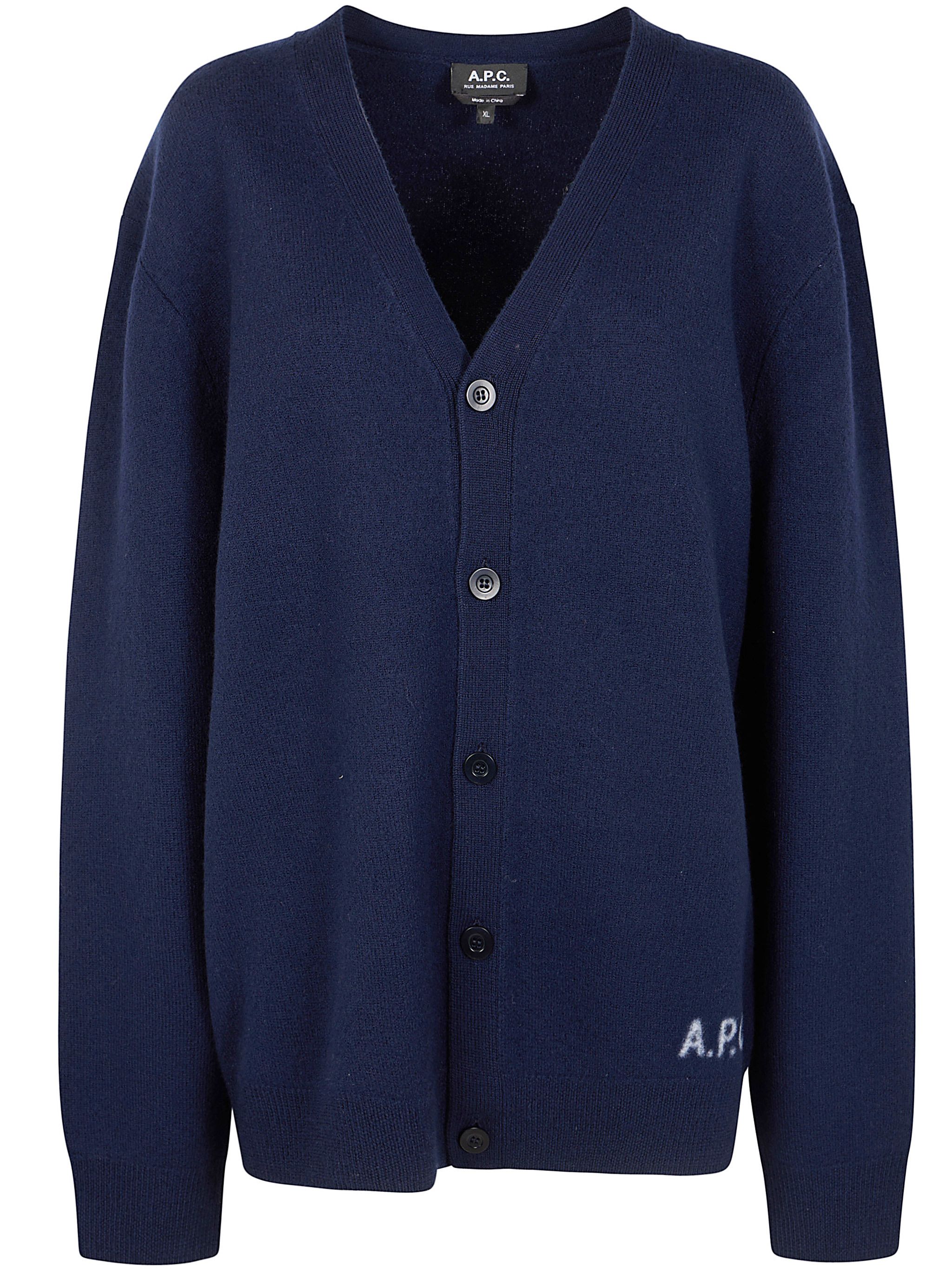 A.P.C. "KENNY" CARDIGAN Size XL / US 12-14 / IT 48-50 - 1 Thumbnail