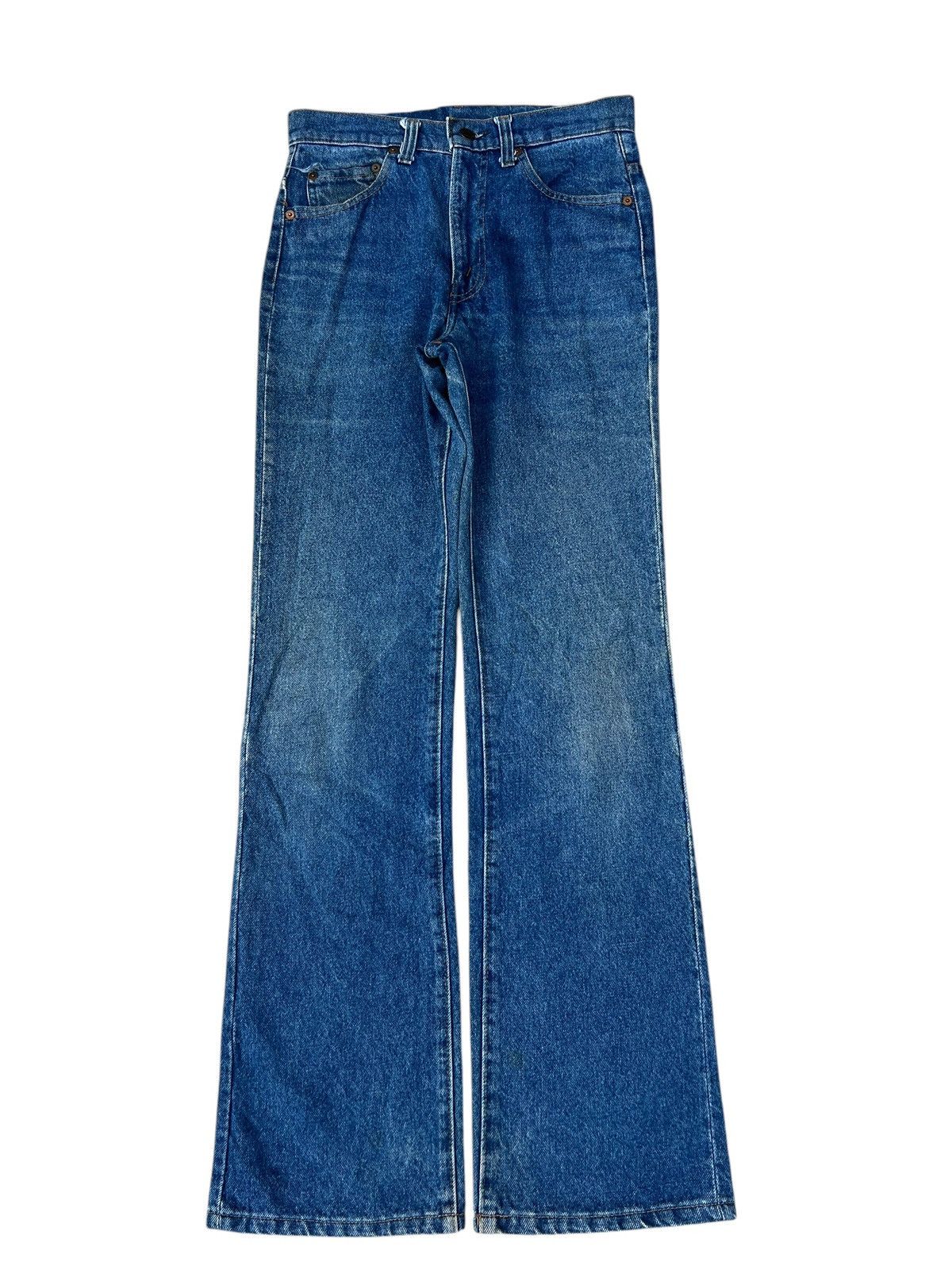 Levi's Vintage 70s Levi’s 517 Talon 42 Mud Denim Flare Jeans Size US 29 - 1 Thumbnail