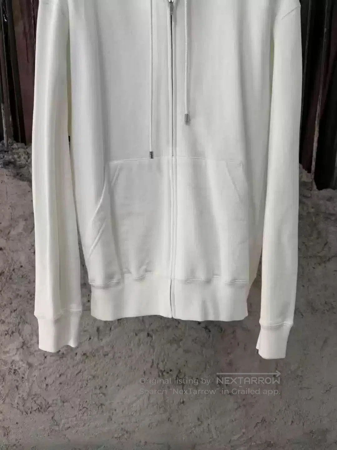 Chanel Chanel White Zip-Up Jacket. Size US L / EU 52-54 / 3 - 4 Thumbnail