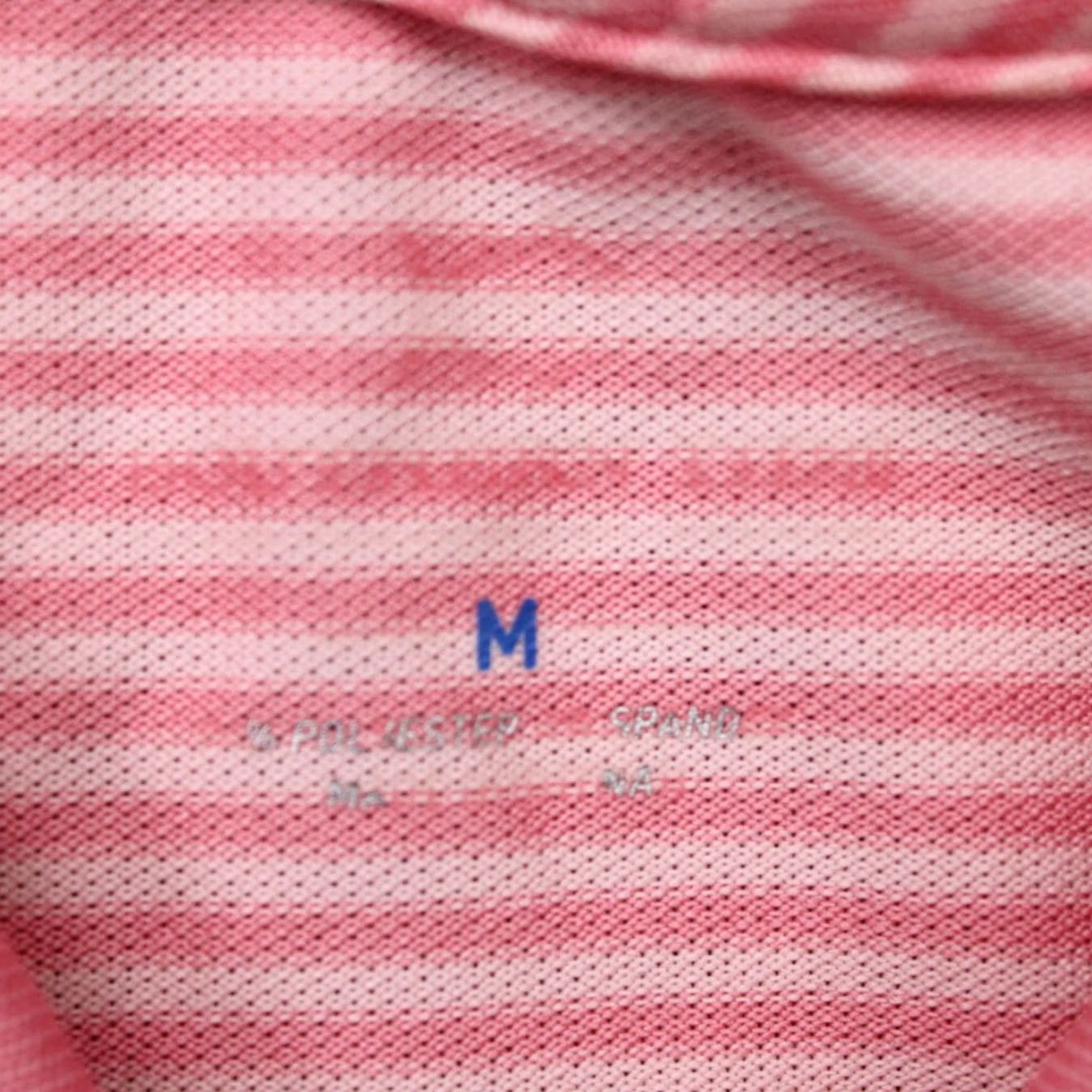Southern Tide Southern Tide Polo Shirt Men Medium Pink Fort Frederick Stripe Short Sleeve Polo Size US M / EU 48-50 / 2 - 6 Thumbnail