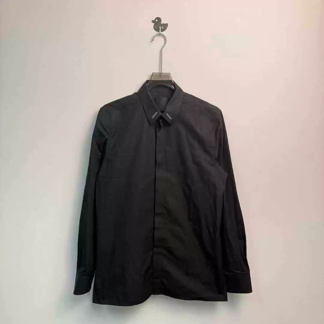 Givenchy Metal Buckle Detail Long Sleeve Shirt