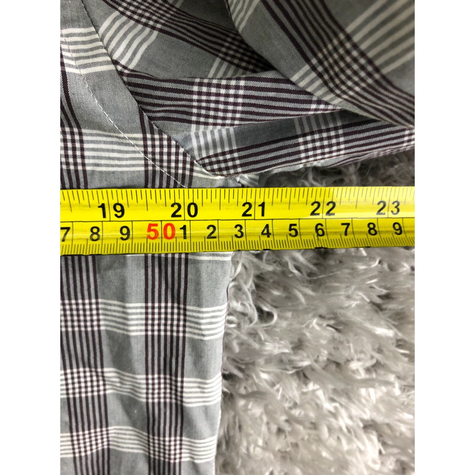 Geoffrey Beene Geoffrey Beene Slim Fit Shirt Size 15 34/35 Mens Long Sleeve Spread Collar Shirt Gray Size US M / EU 48-50 / 2 - 4 Thumbnail