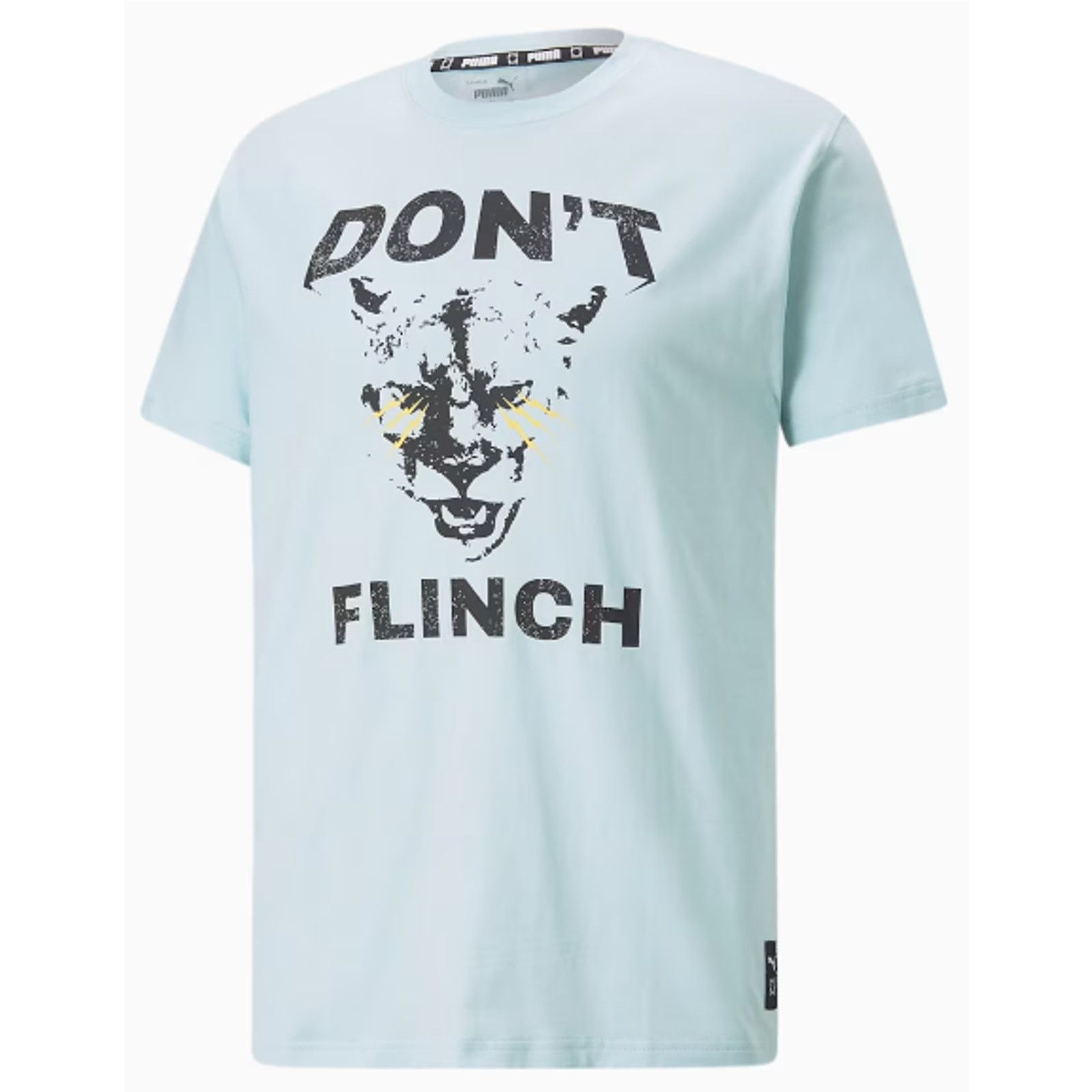 Puma Rebound Short Sleeve Tee Streetwear 536475-01 T-Shirt Print Size US M / EU 48-50 / 2 - 8 Thumbnail