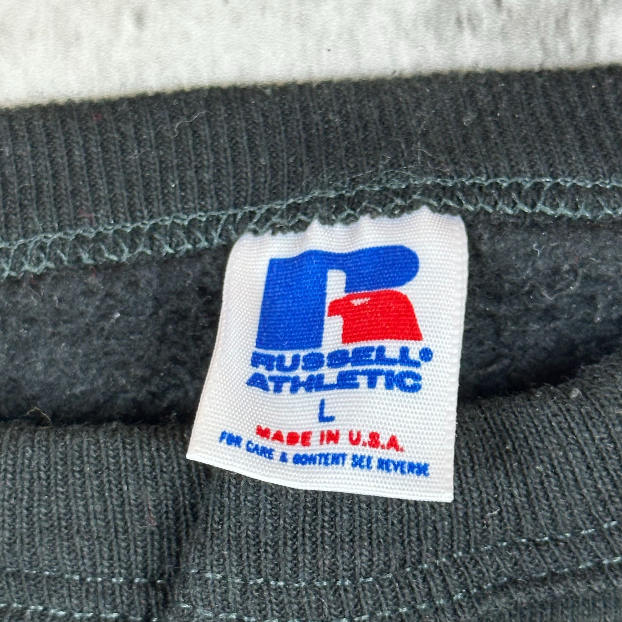 Russell Athletic Vintage Russell Athletic Raiders Sweatshirt L Black Pullover Size US L / EU 52-54 / 3 - 3 Thumbnail
