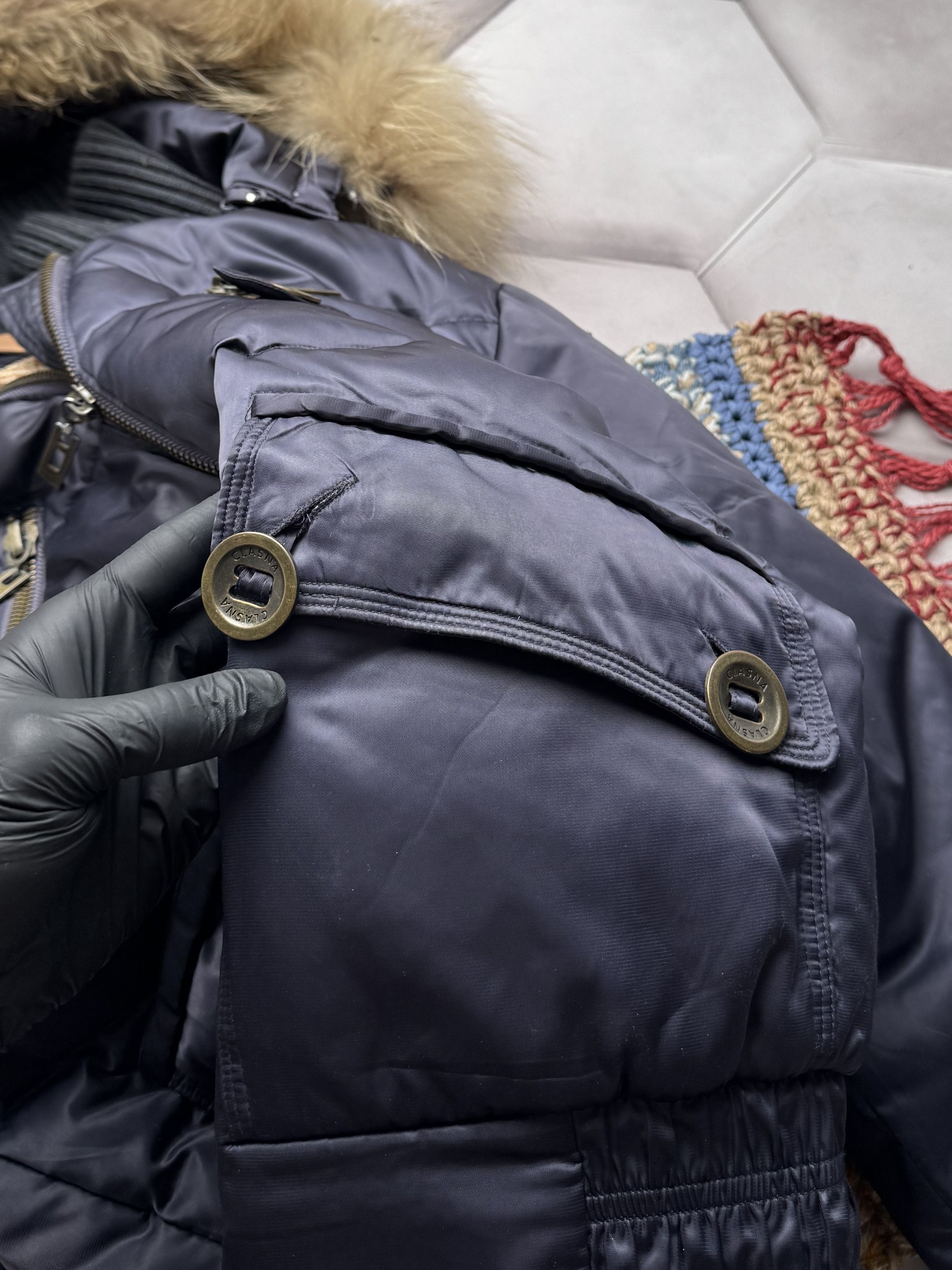 Vintage Down Puffer Cropped Jacket A715