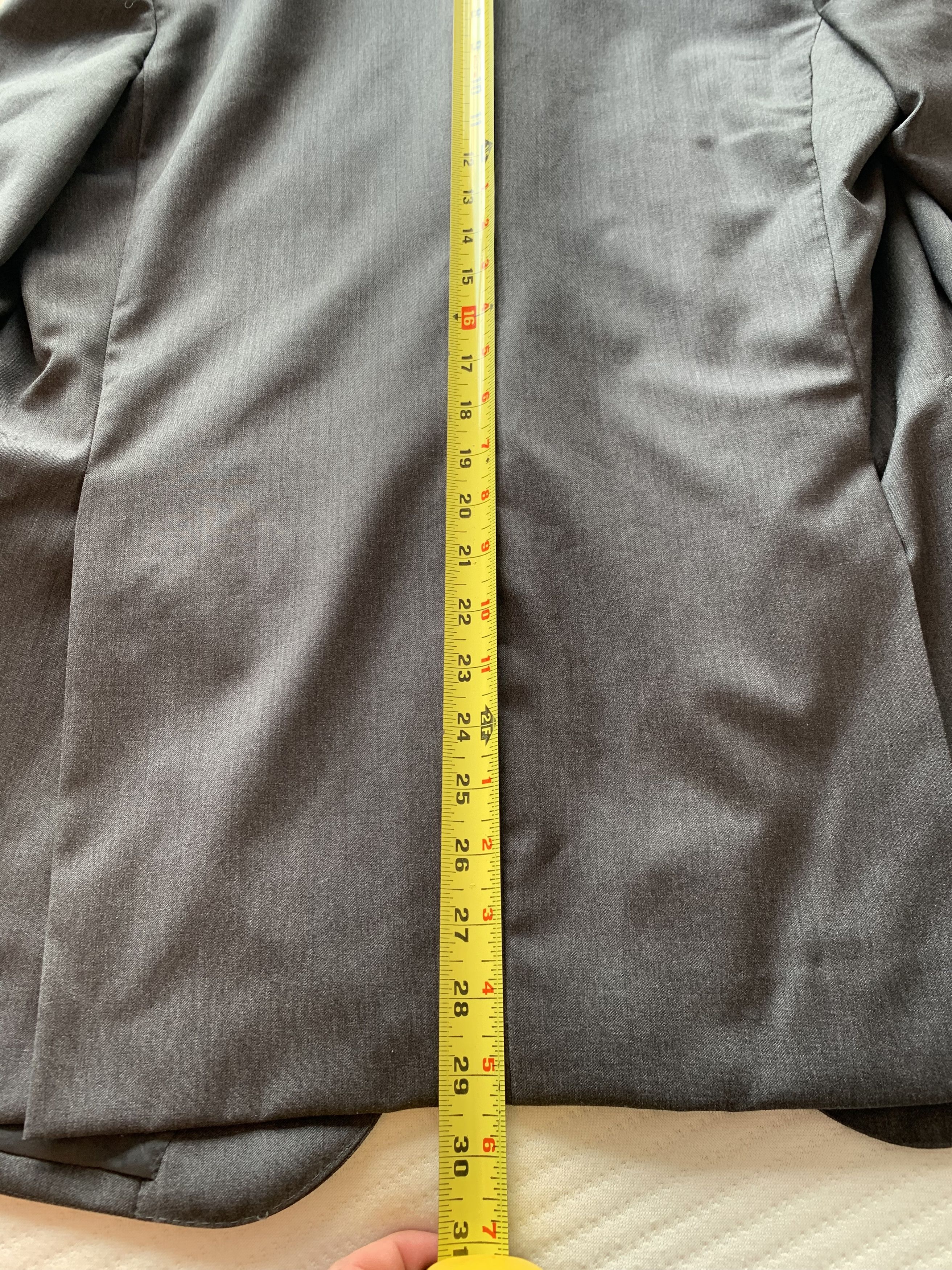 Ravazzolo Ravazzolo Grey Blazer Jacket Size 42R Size 42R - 9 Thumbnail