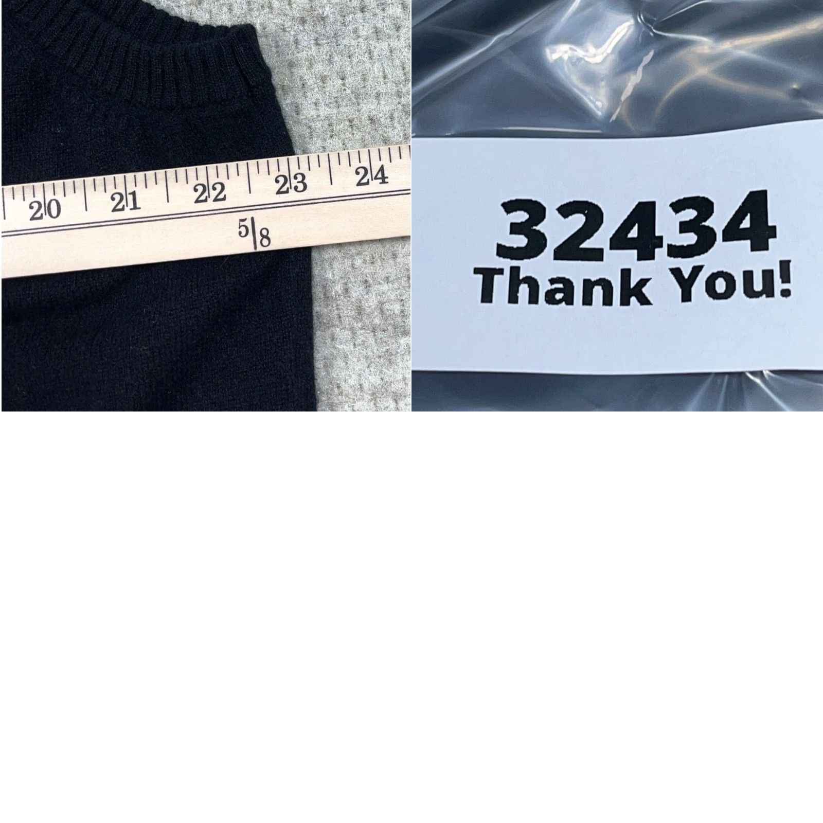 J.Crew J.CREW Sweater Vest Women 3X Black 100% Cashmere V Neck Pullover Lightweight Knit Solid Pattern Vintage: No Size XXL / US 16-18 / IT 52-54 - 8 Thumbnail