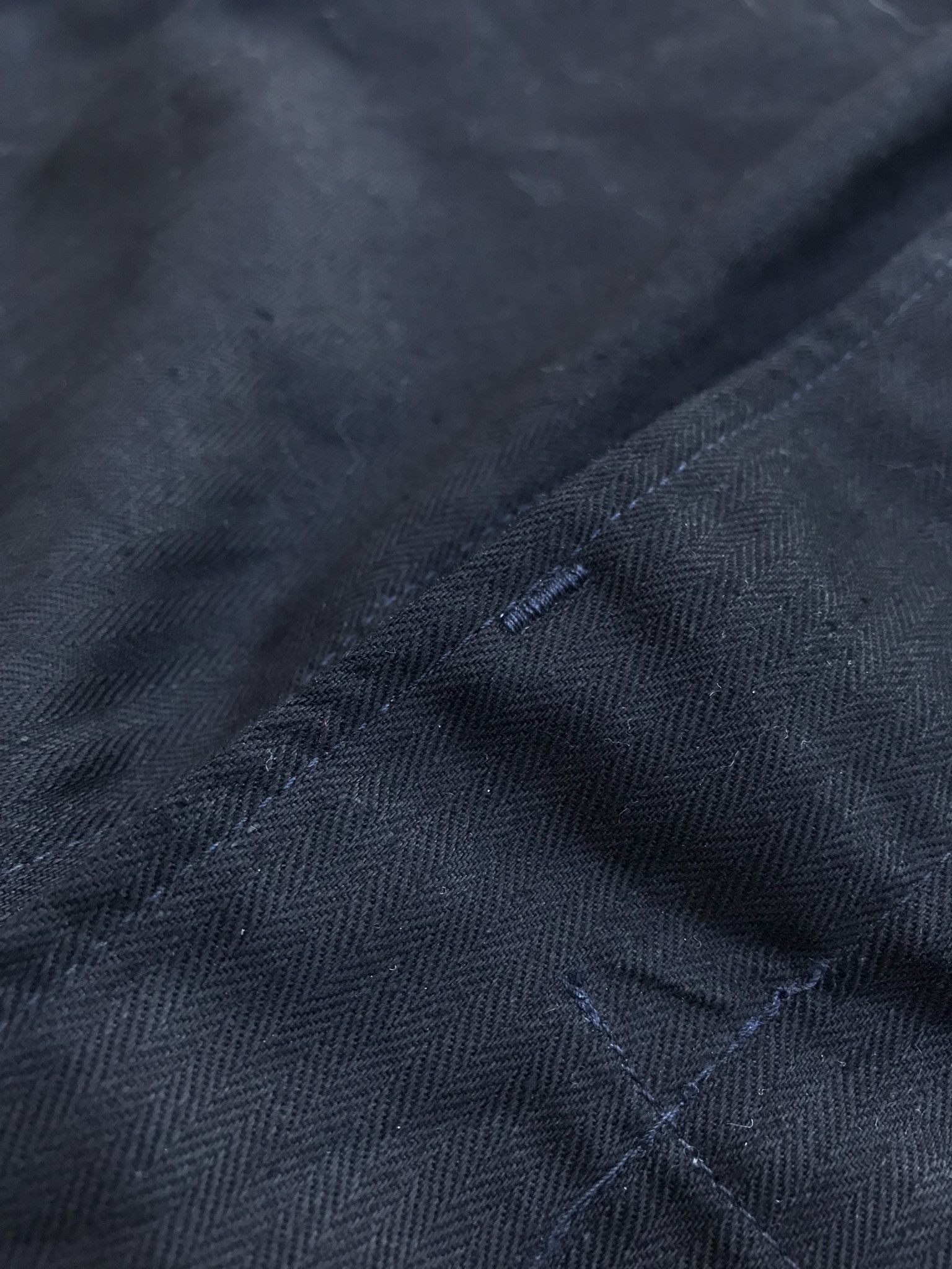 Other RARE NWT BLACK HBT MOLESKIN CHORE JACKET Size US L / EU 52-54 / 3 - 8 Thumbnail