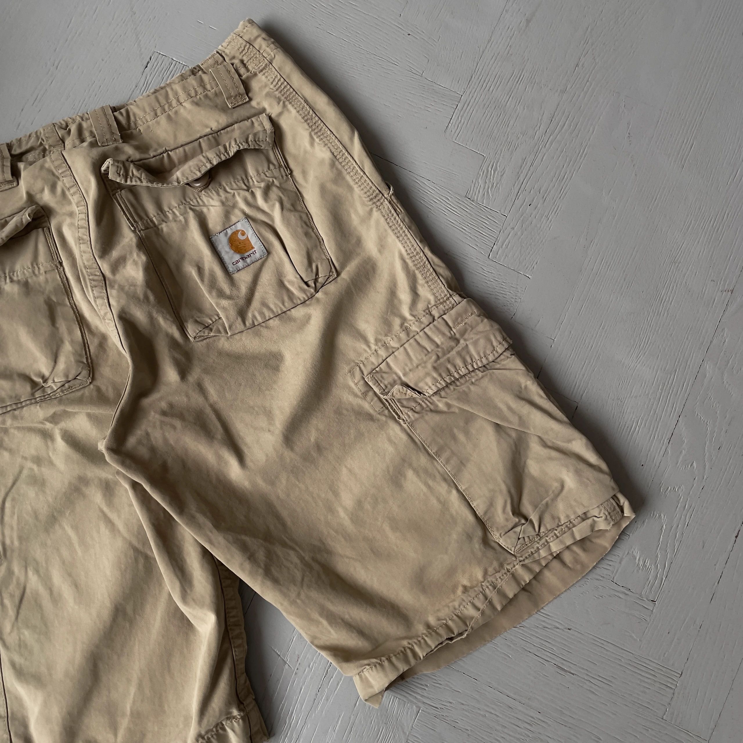 Carhartt Carhartt Thrift Cargo Bermuda Shorts Size US 27 - 3 Thumbnail