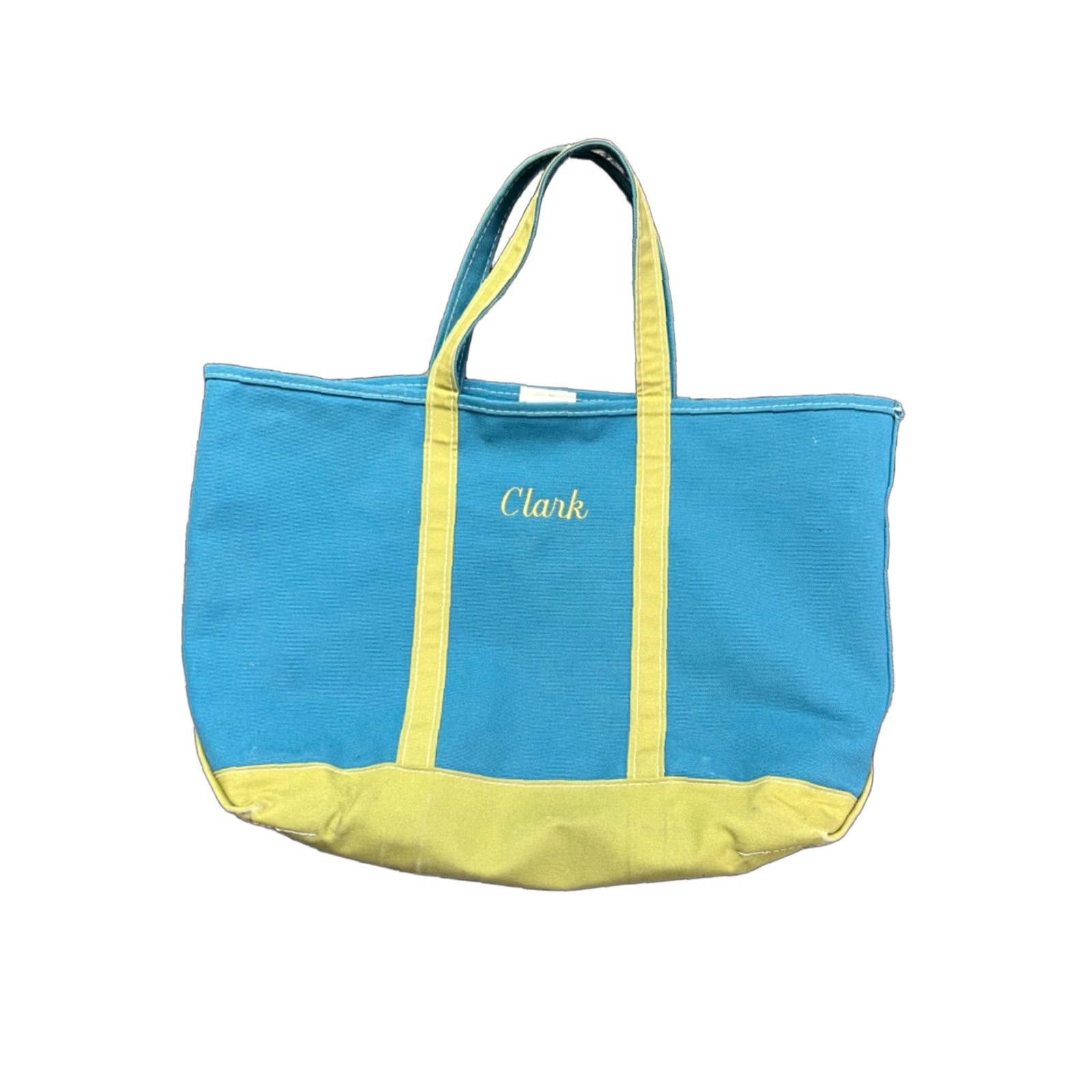 Vintage VINTAGE L.L. Bean Boat and Tote Tote Unisex Adults Large Blue Canvas USA Bag Size ONE SIZE - 1 Thumbnail