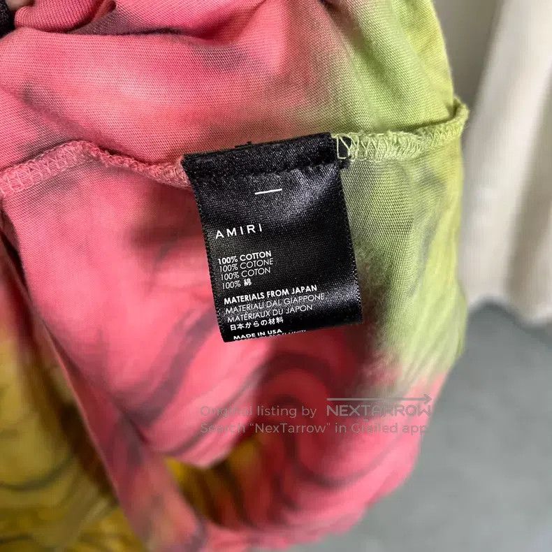 Amiri Amiri Size S Hand-stitched tie-dye T-shirt Size US S / EU 44-46 / 1 - 3 Thumbnail
