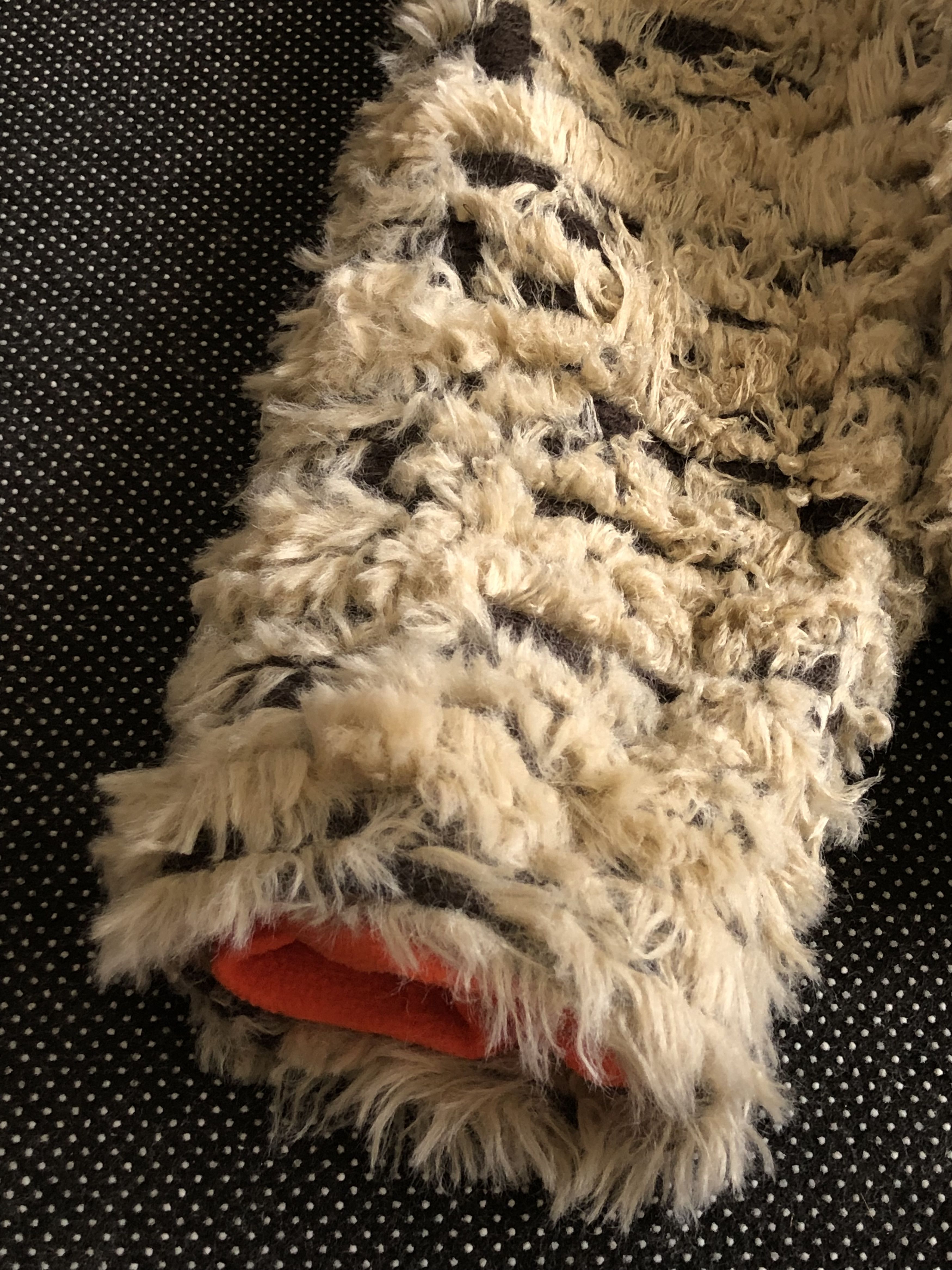 Issey Miyake A/W2014 ACRYLIC FUR PATCHY JACKET Size S / US 4 / IT 40 - 8 Thumbnail