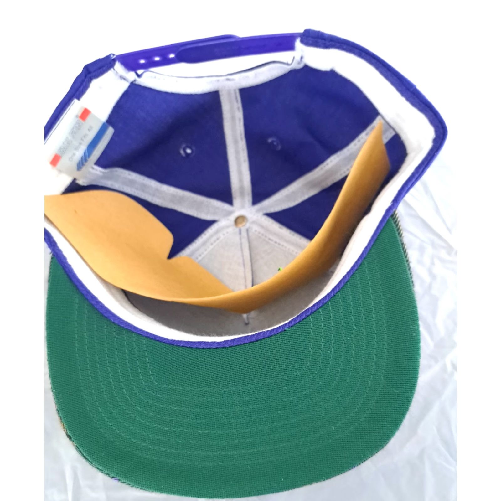 Vintage VINTAGE San Sun Blue Baseball Cap Hat One Size Adjustable Unisex Adults Cotton Canvas 80s Theme Brim Popular Casual Men Women Boys Girls Size ONE SIZE - 4 Thumbnail