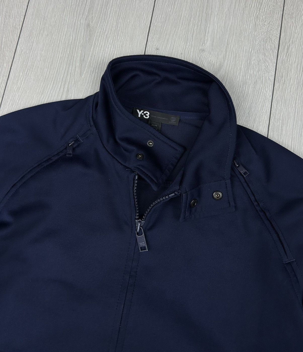 Adidas × Vintage × Y-3 Y-3 x Adidas Vintage Men’s Jacket Navy Size Size US M / EU 48-50 / 2 - 4 Thumbnail