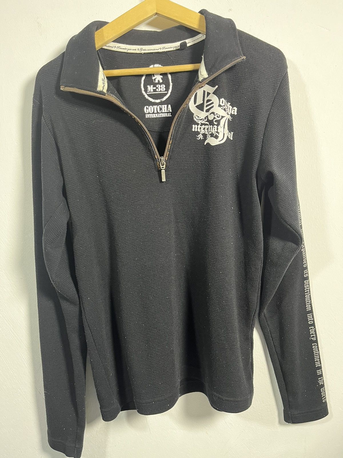 Gotcha Gotcha International Half zipper rare design Size US M / EU 48-50 / 2 - 1 Thumbnail