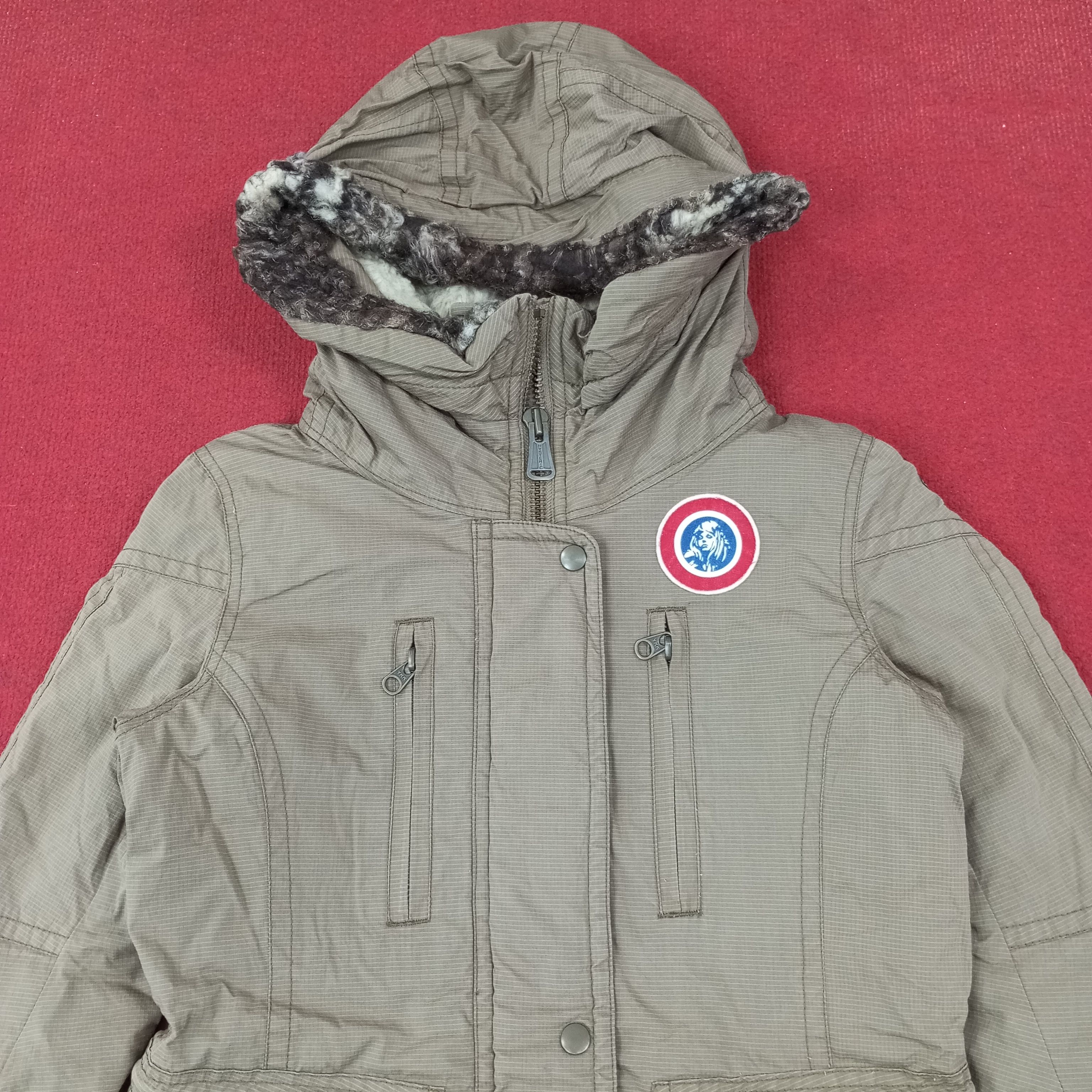 Hysteric Glamour × Japanese Brand × Vintage Hysteric Glamour Custom Art Parkas Jacket c220n14 Size US S / EU 44-46 / 1 - 4 Thumbnail