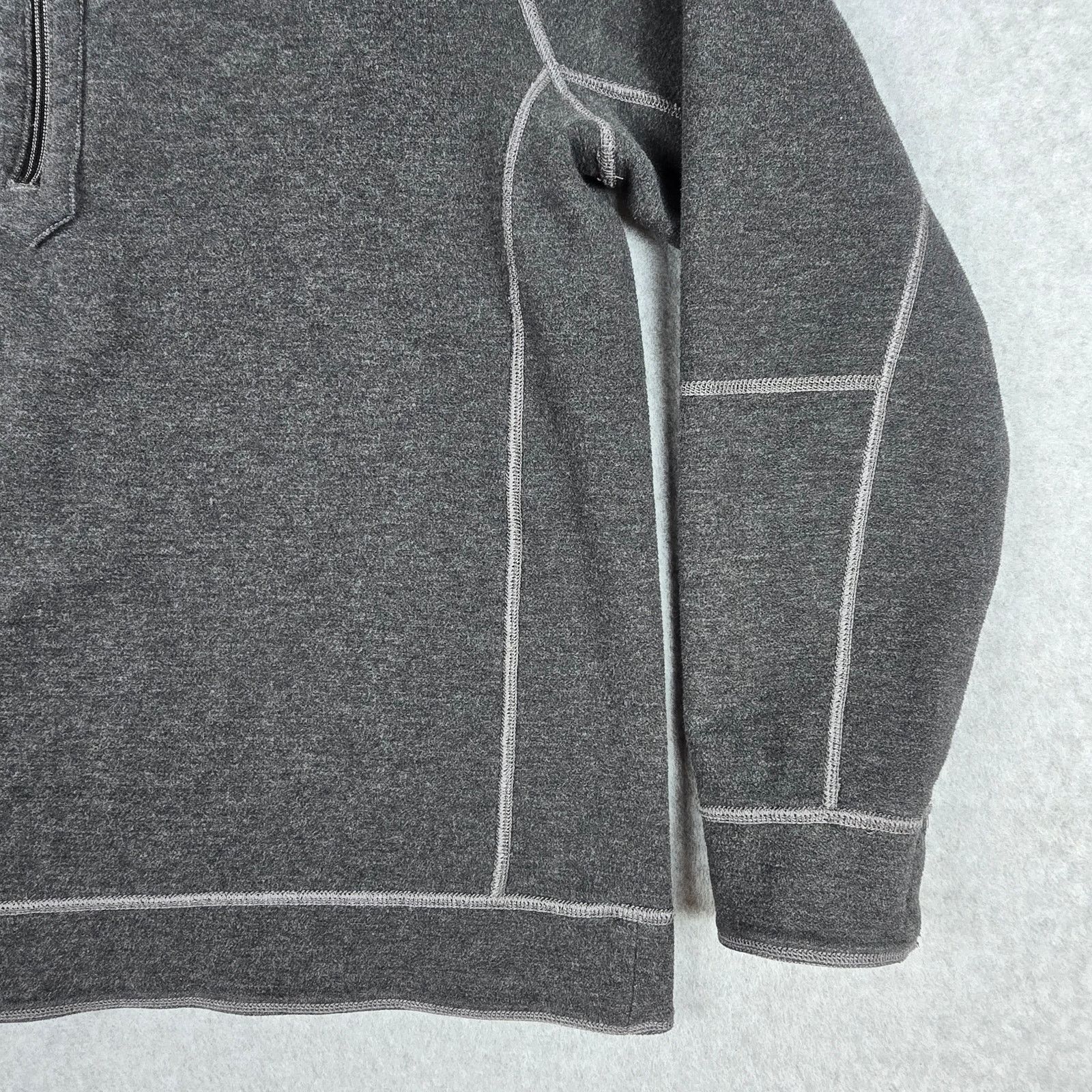 Tommy Bahama Tommy Bahama Lg Reversible 1/4 Zip Pullover Sweatshirt Gray Size US L / EU 52-54 / 3 - 7 Thumbnail