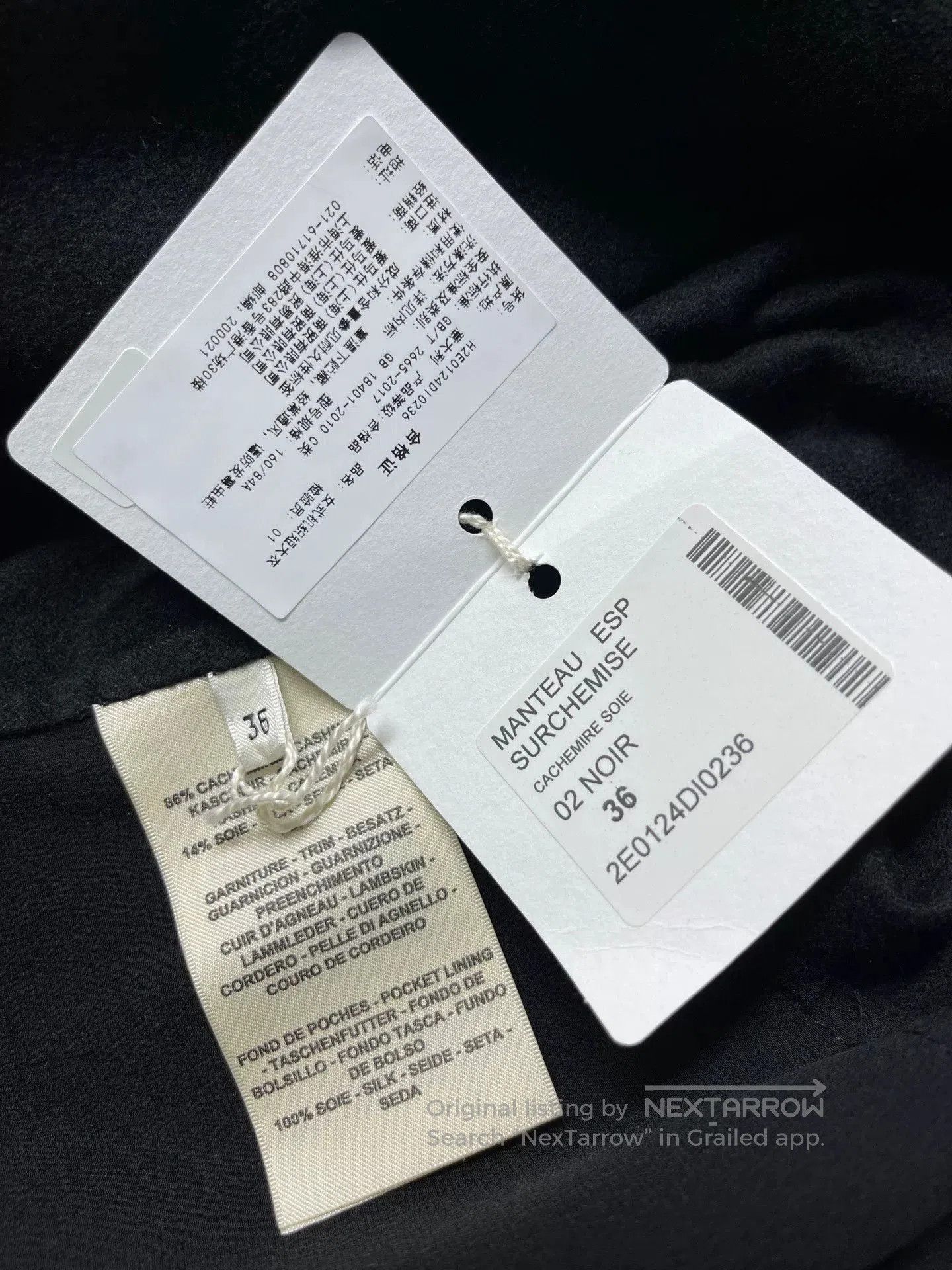 Hermes Hermes 22 Fall Winter Cashmere Coat. Size US M / EU 48-50 / 2 - 7 Thumbnail