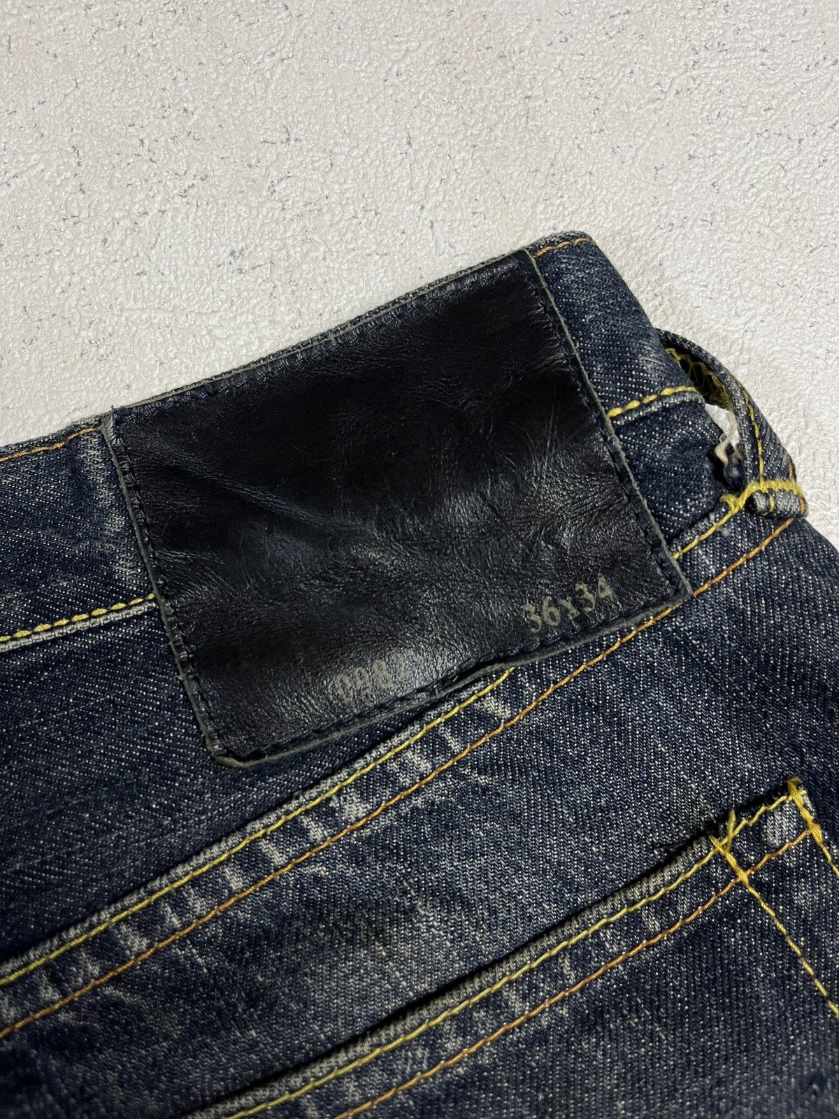 Evisu Rare Evisu Yamane Paris Distressed Selvedge Jeans Size US 36 / EU 52 - 5 Thumbnail