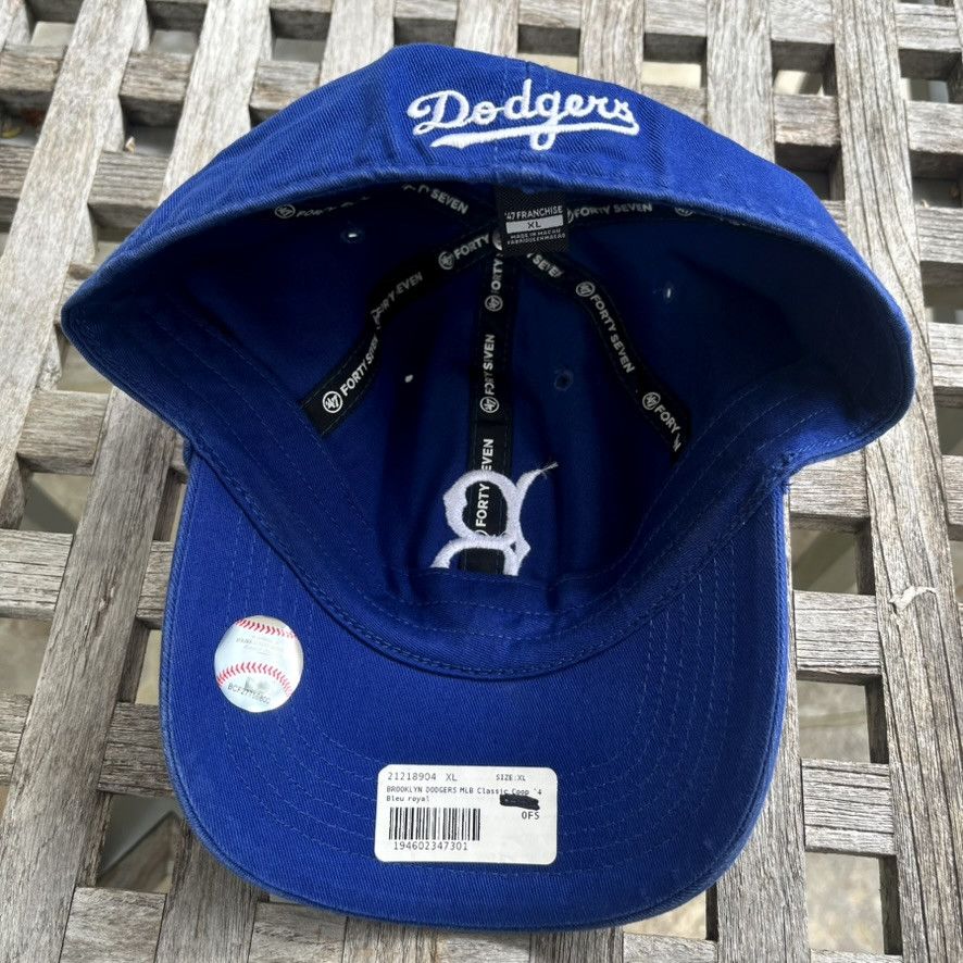 47 Brand Brooklyn Dodgers Cooperstown 47 Brand Fitted Hat XL Size ONE SIZE - 4 Thumbnail