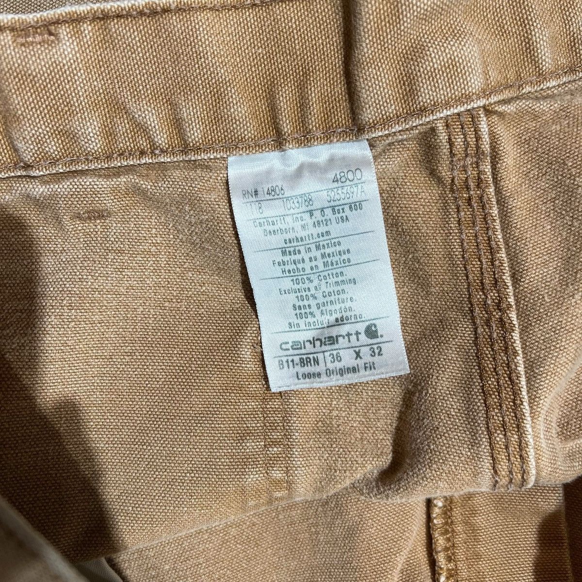 Carhartt Carhartt Carpenter Pants Size US 36 / EU 52 - 5 Thumbnail