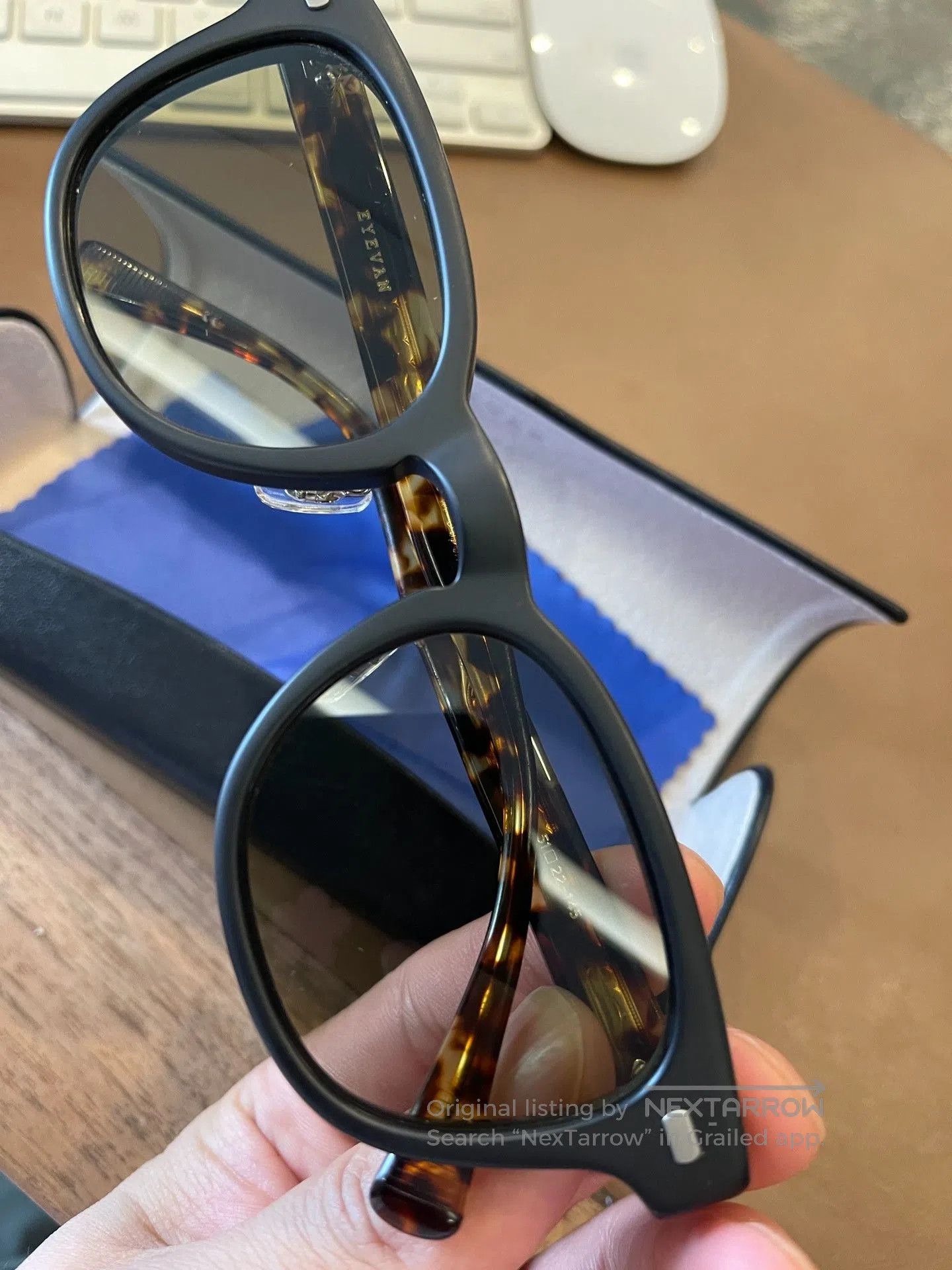 Eyevan 7285 EYEVAN Edison Chen Style Sunglasses. Size ONE SIZE - 3 Thumbnail