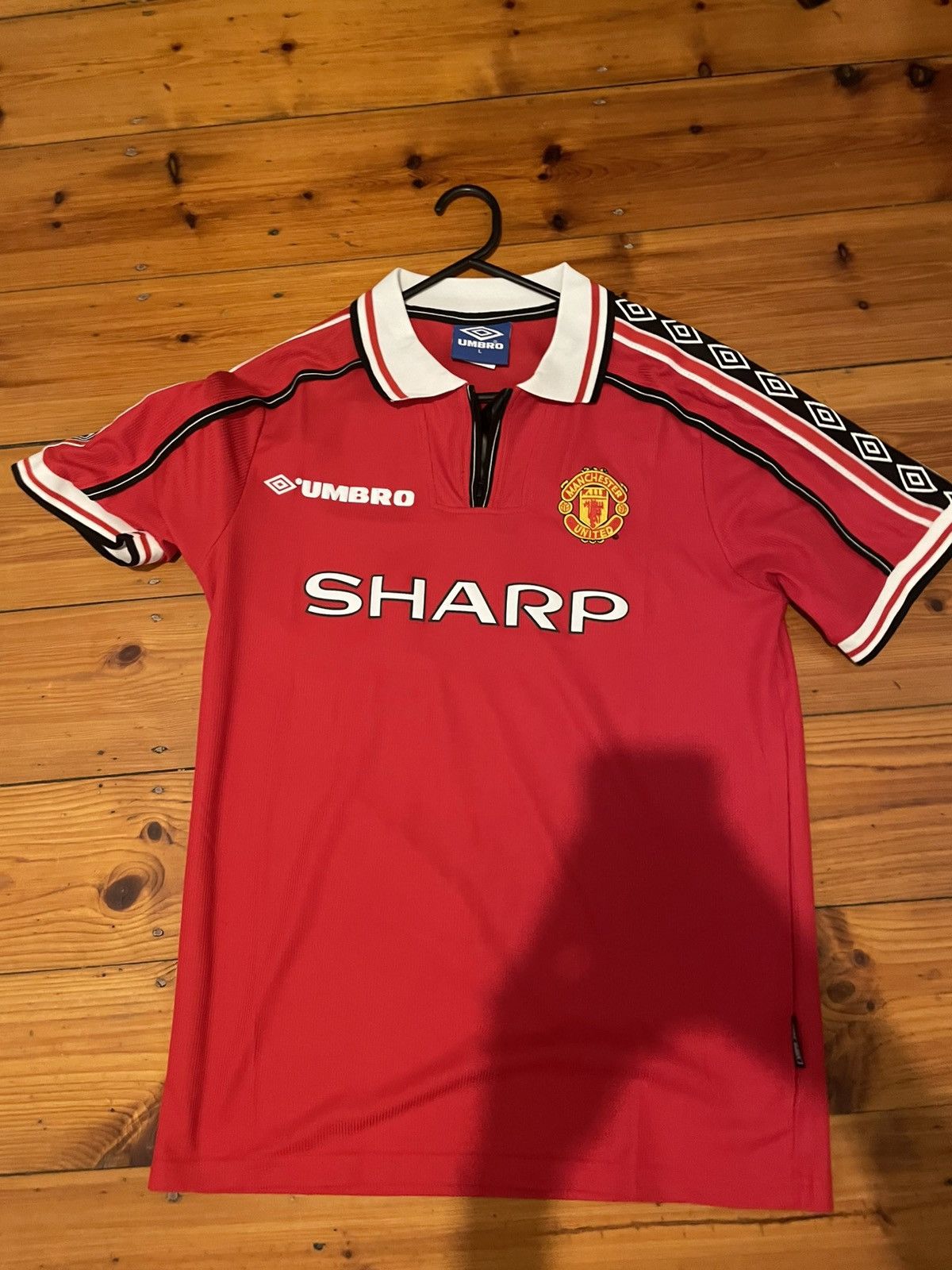 Umbro David Beckham Man United Jersey Size US L / EU 52-54 / 3 - 1 Thumbnail