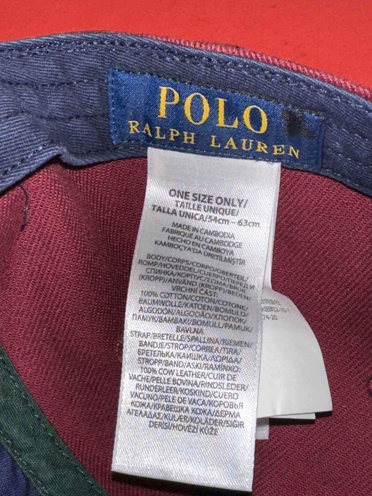 Polo Ralph Lauren POLO Ralph Lauren Wool Style “P” Logo Baseball Cap Size ONE SIZE - 3 Thumbnail